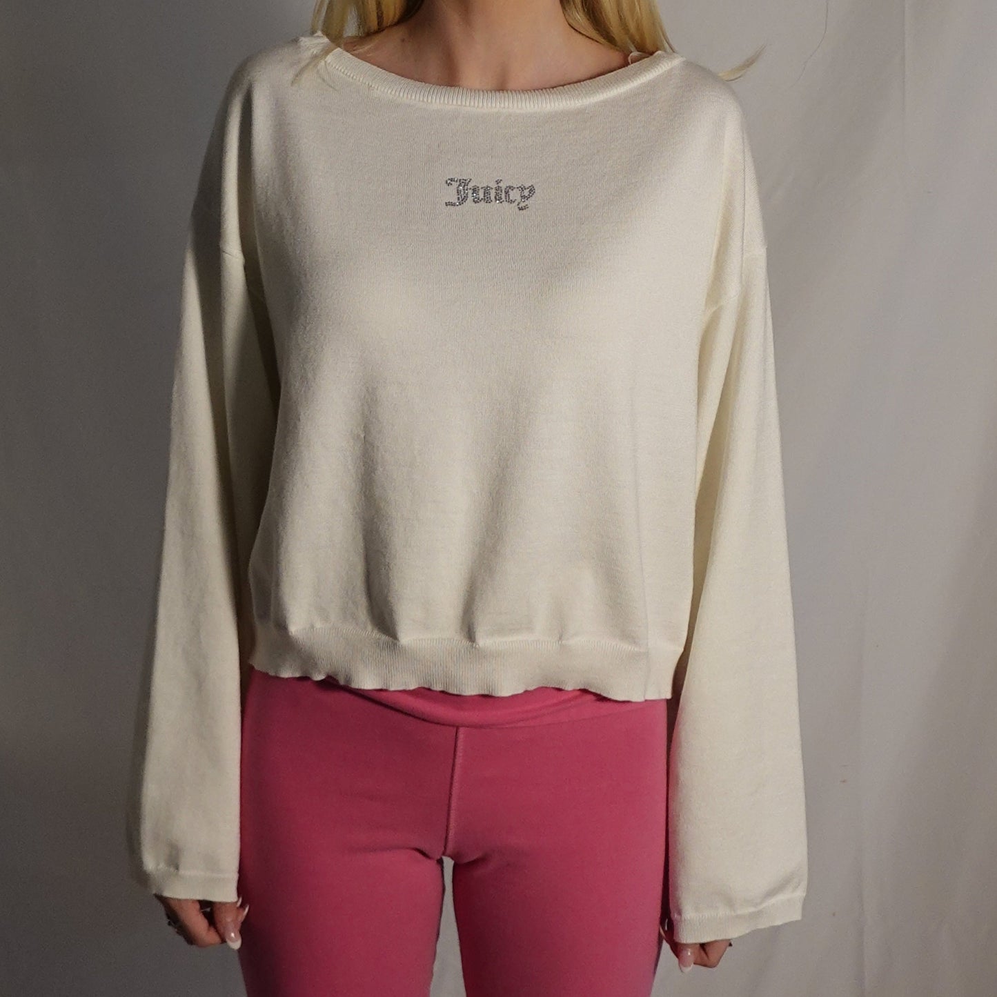 White Juicy Sweater