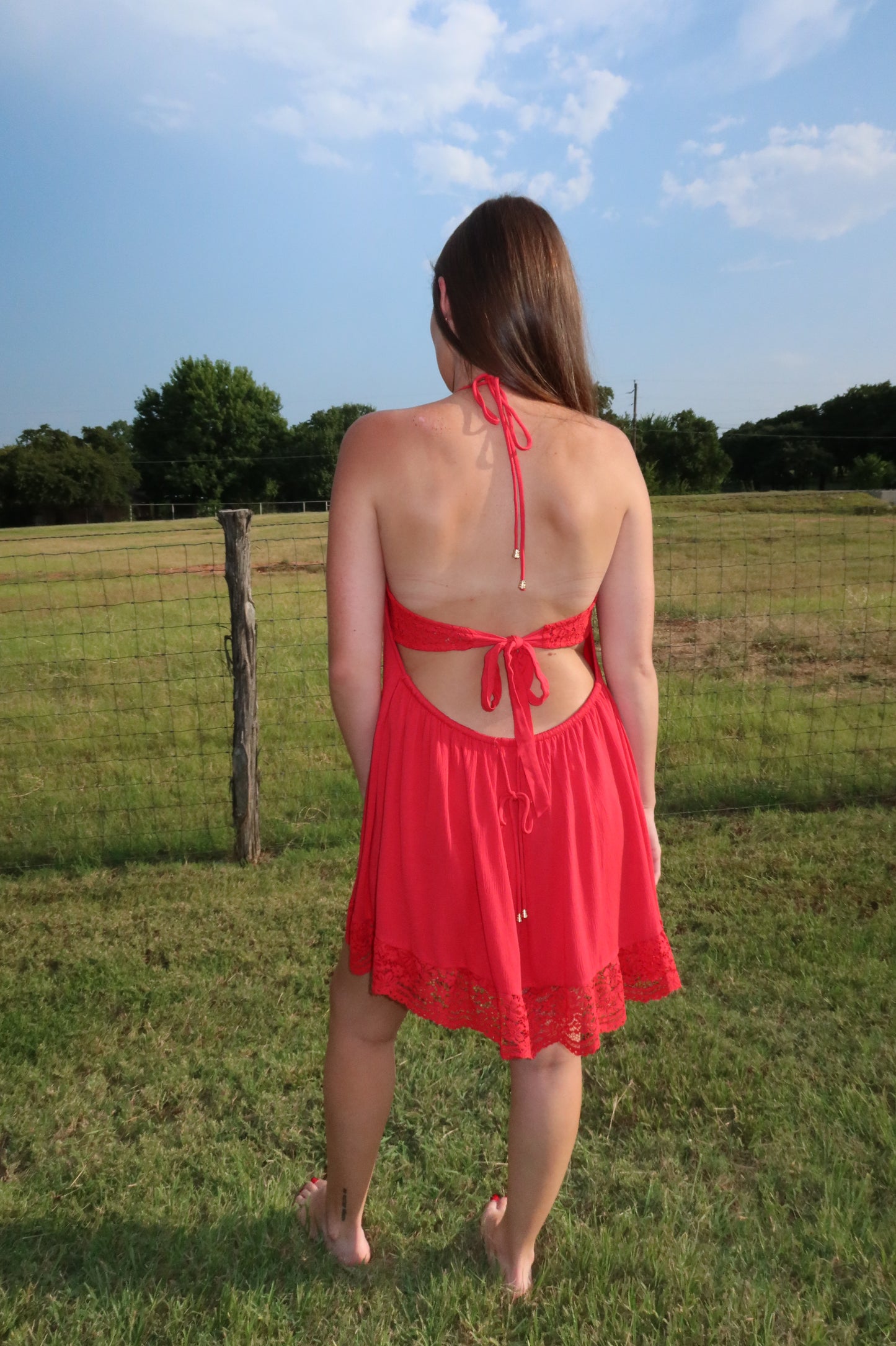 Scarlet Sunset Dress