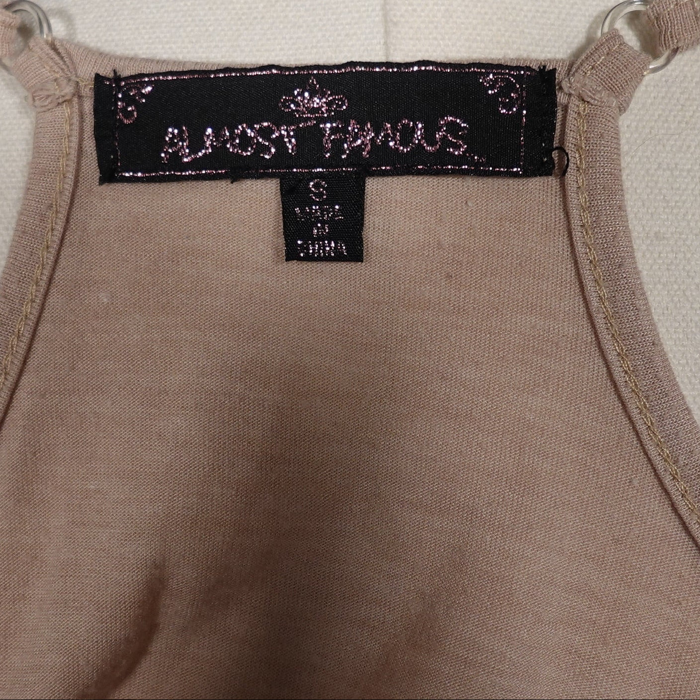 Almost Famous Sequin Summer Tank (S)