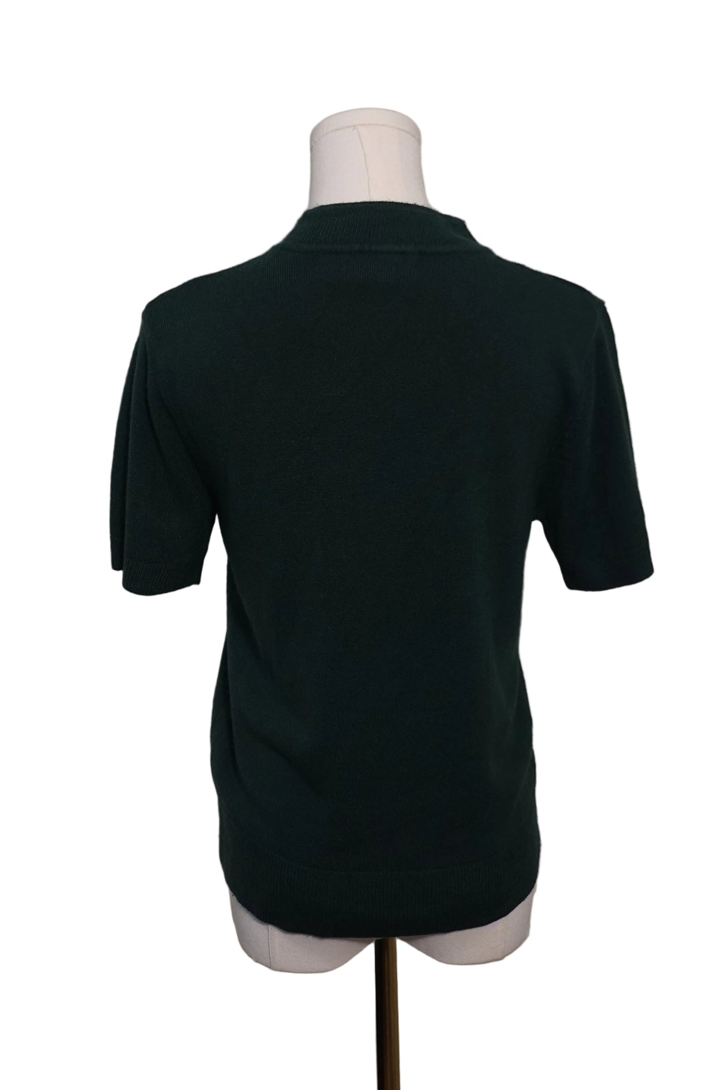 Sag Harbor Emerald Green Knit Top-M