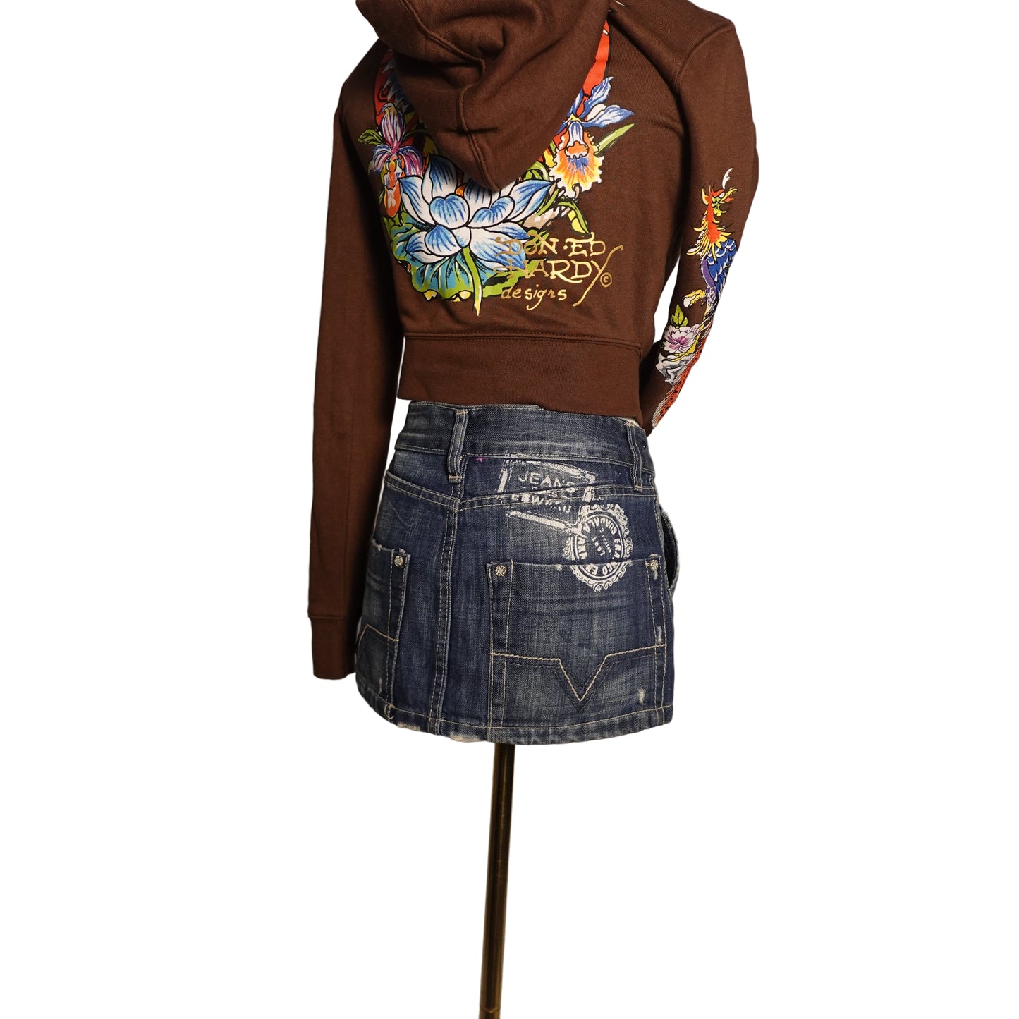 Edward Girls Mini Skirt-XS