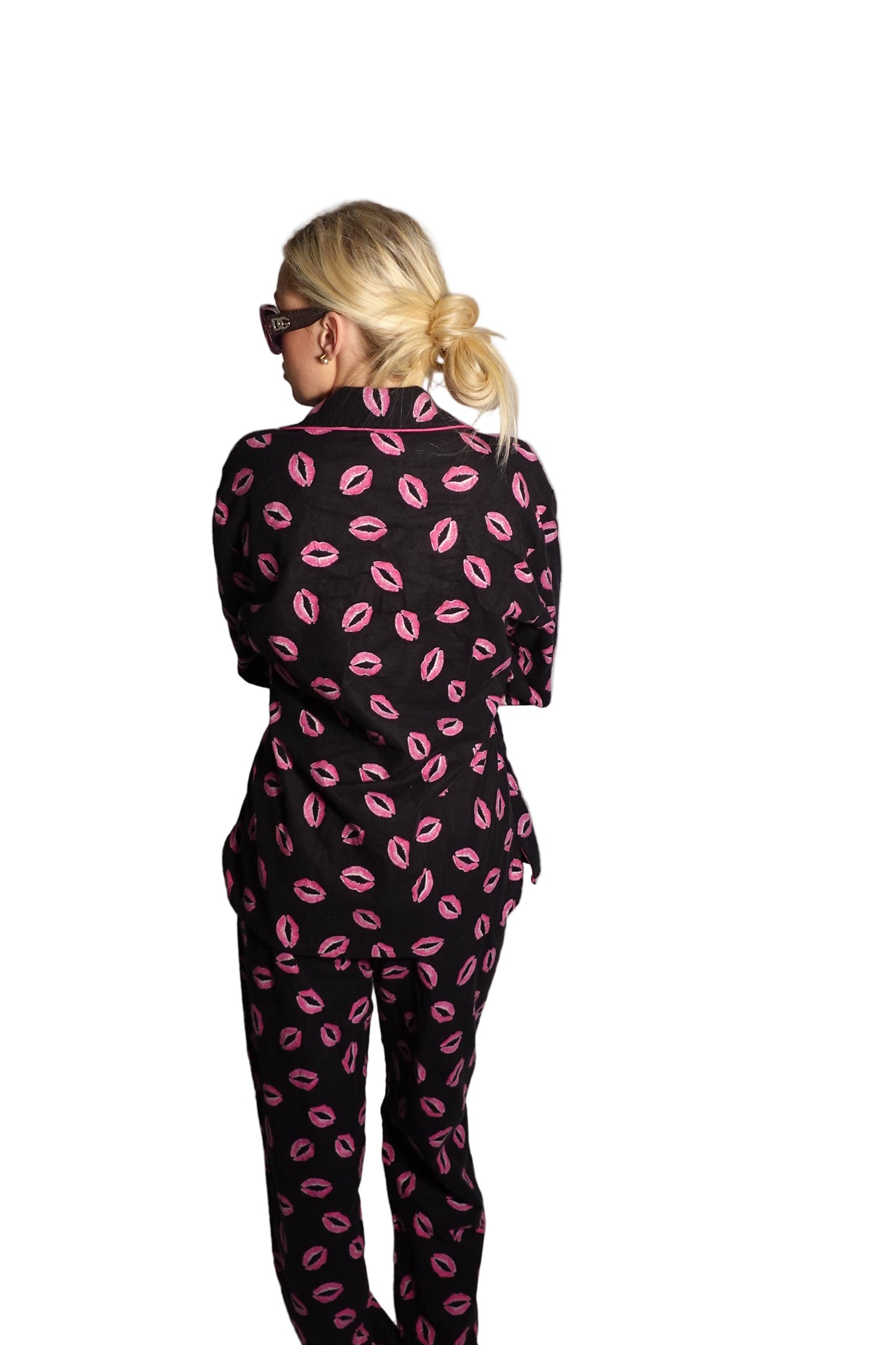 Star&Skye Pink Lips Pajama Set-M