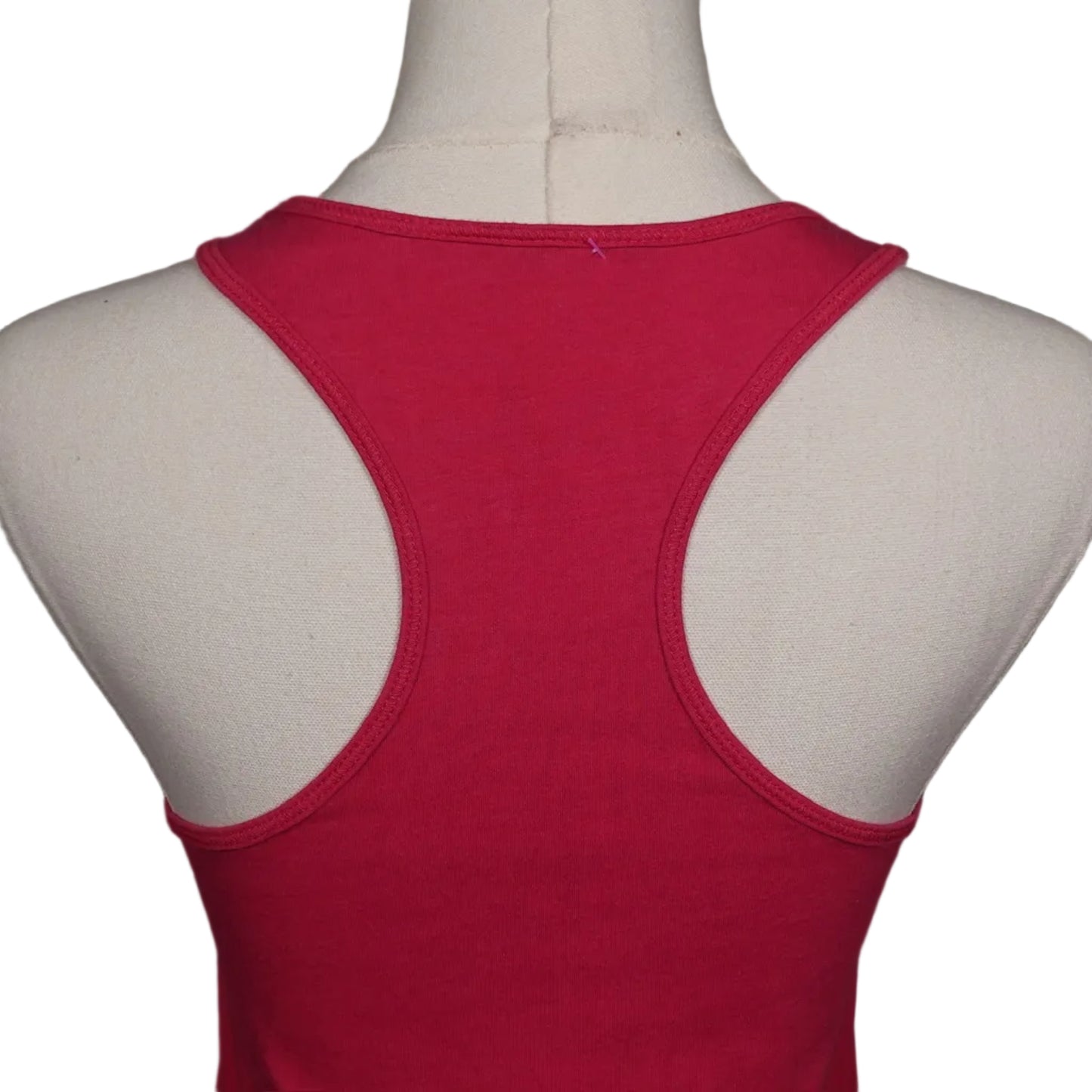 Hot Pink Studded Racerback Tank