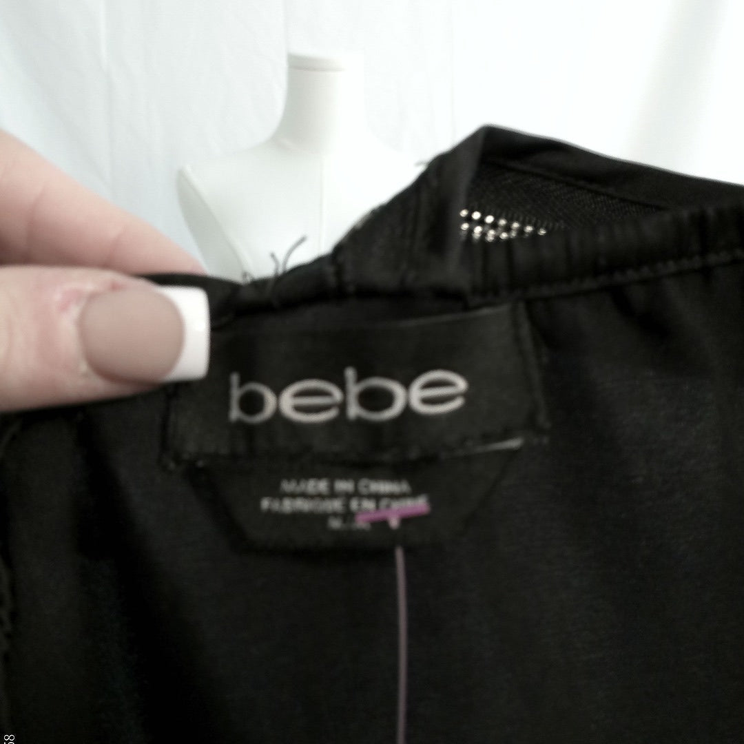 Bebe Black Backless Cami
