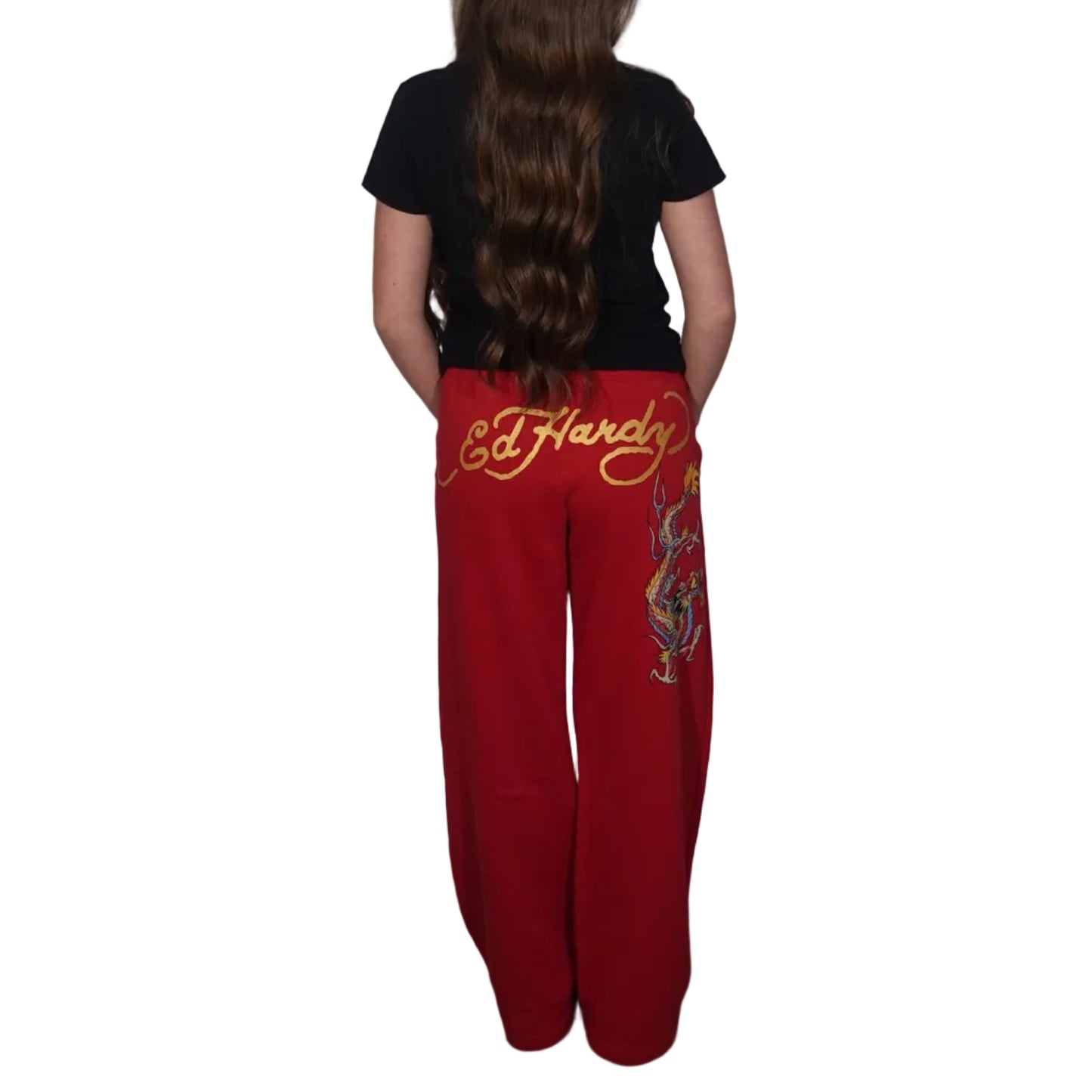 Ed Hardy Red Dragon Sweatpants