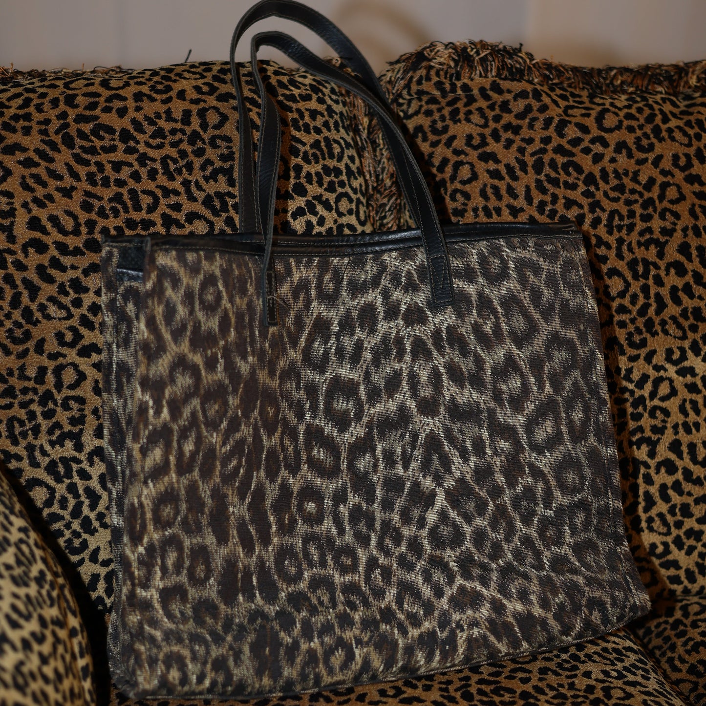 Ricardo Beverly Hills Leopard Tote
