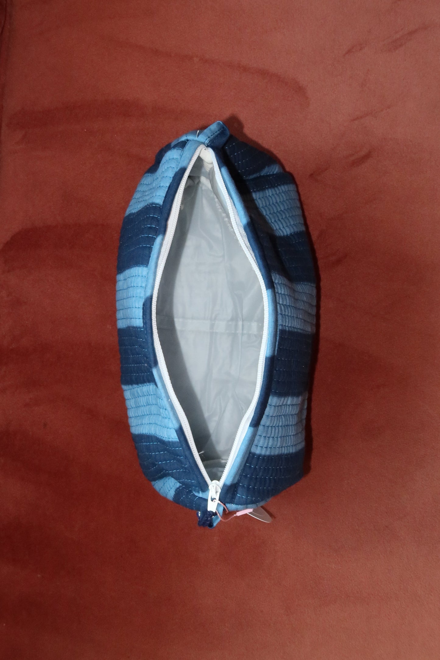 Bohdi Striped Cosmetic Bag
