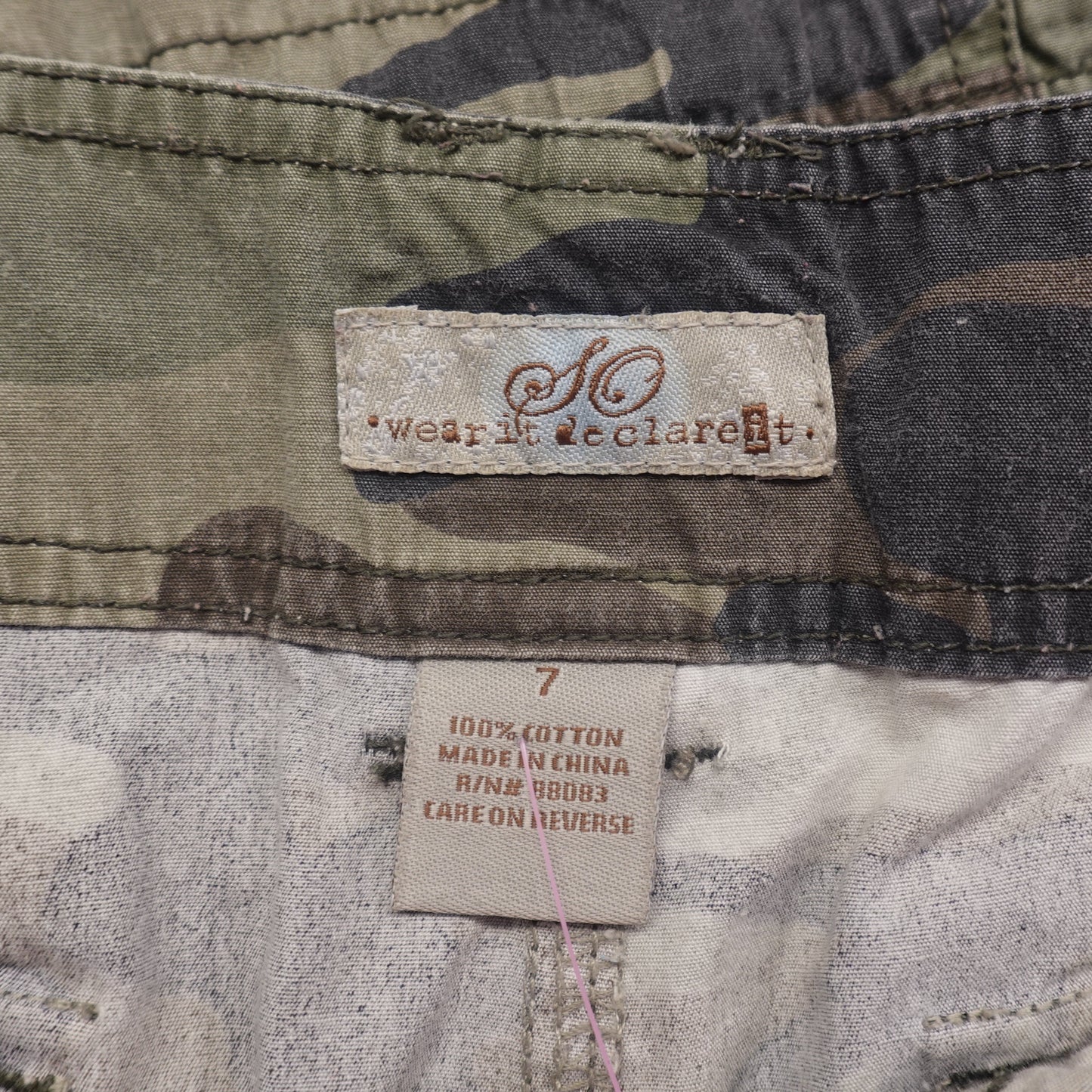 Rebel Muse Camo Capris-7