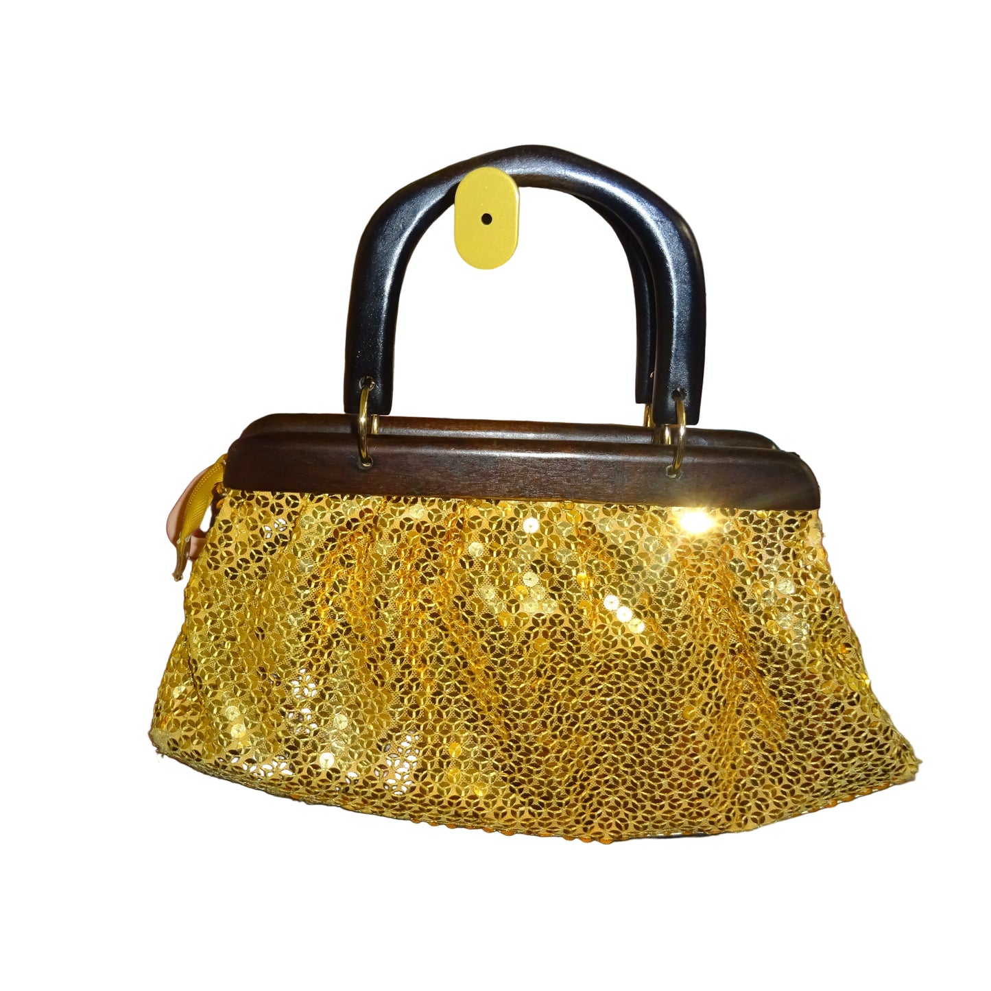 Gold Sequin Purse