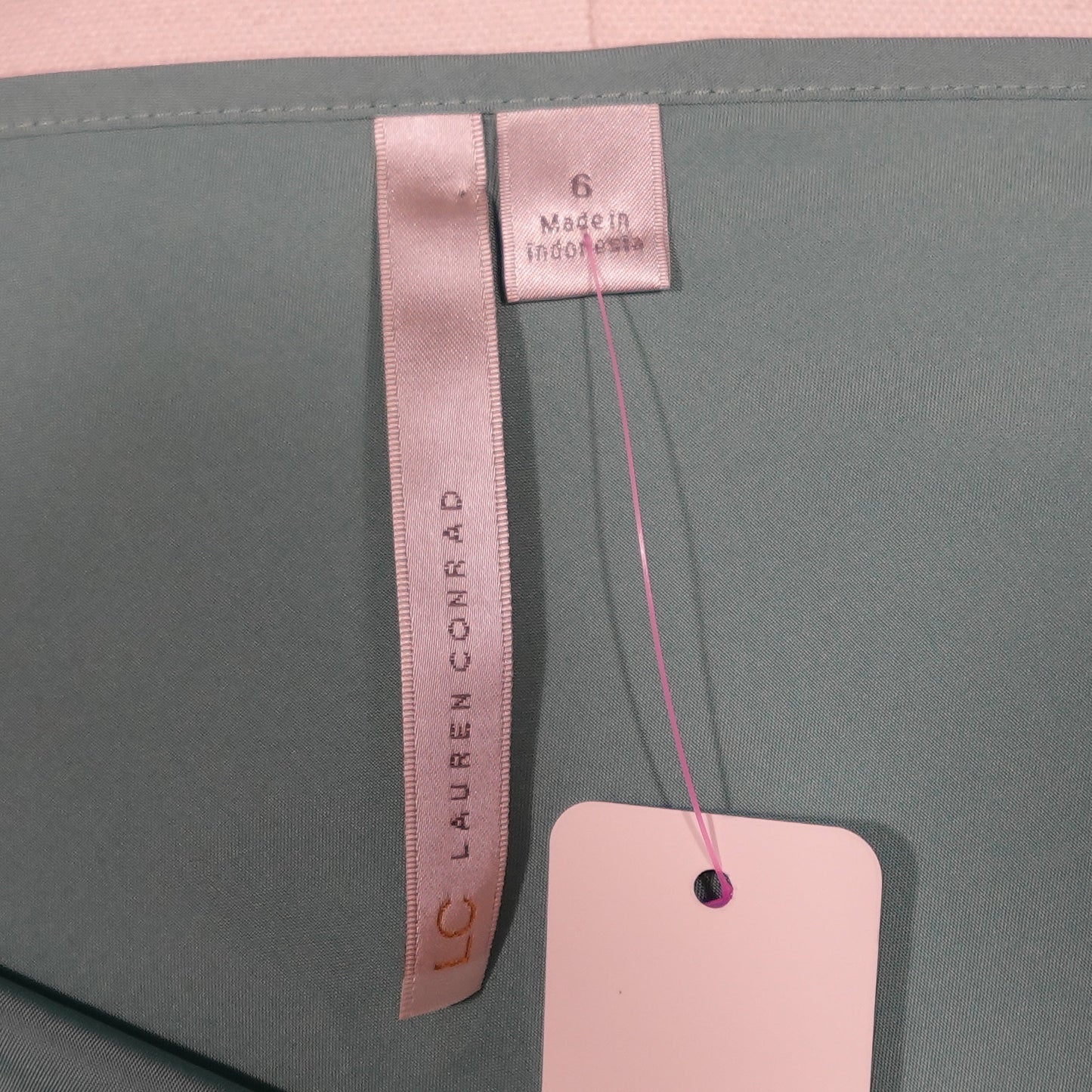 Lauren Conrad Teal Slip Dress (6)
