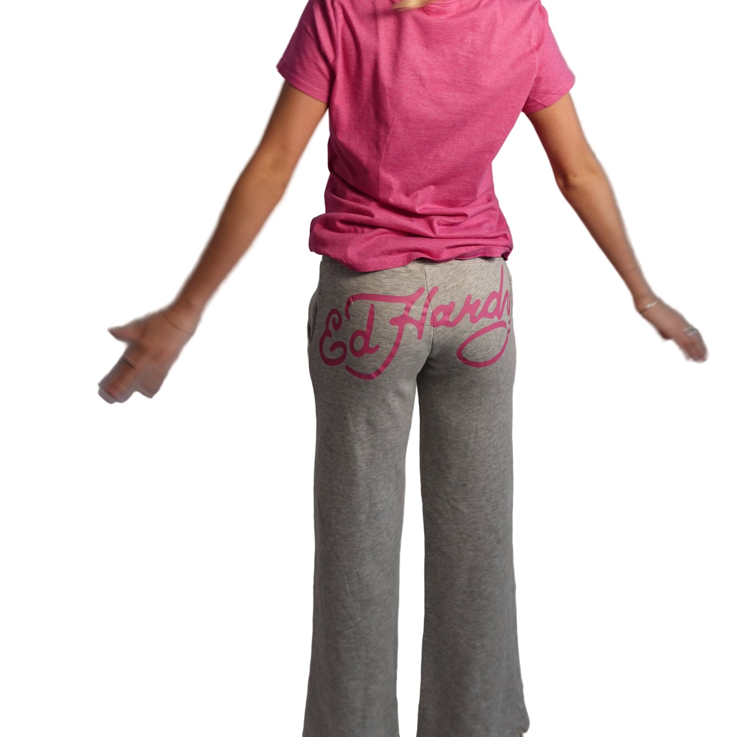 Grey Ed Hardy Panther Sweatpants