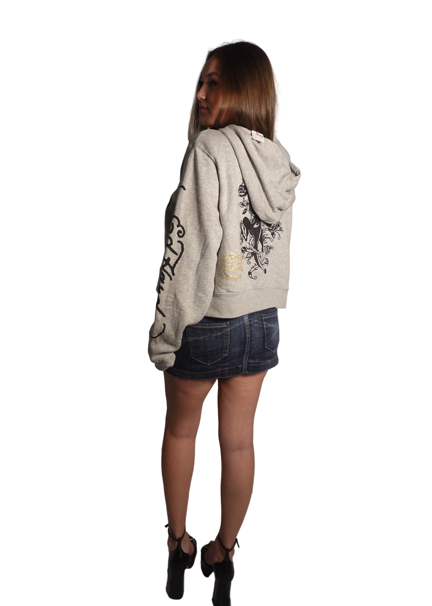 CLOCKHOUSE Dark Denim Mini Skirt-6