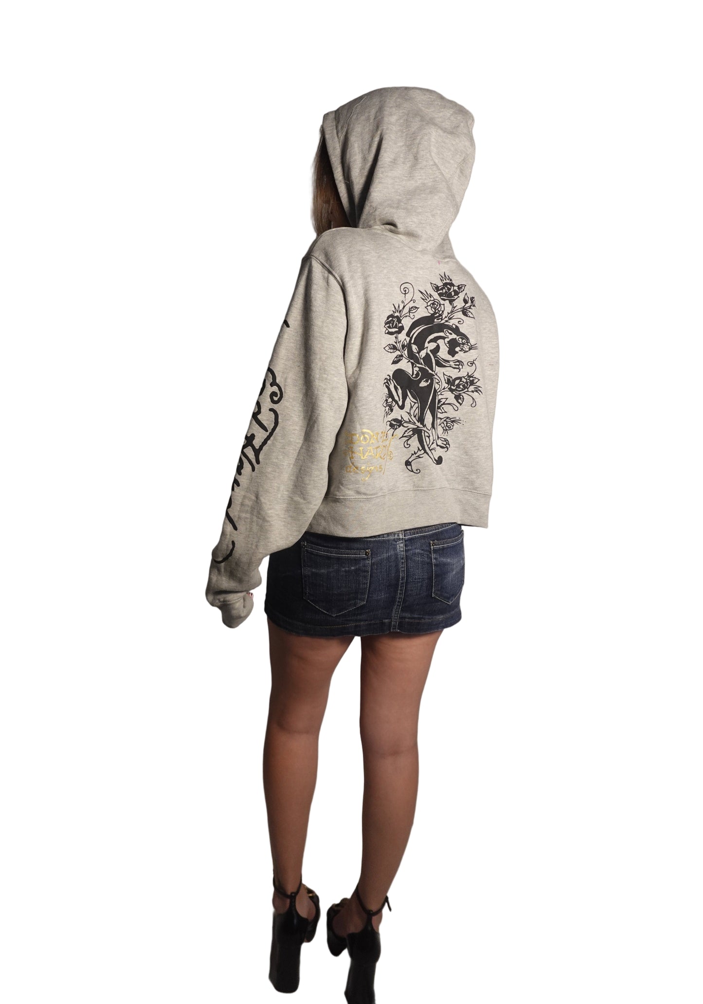 Ed Hardy Gray Panther Jacket