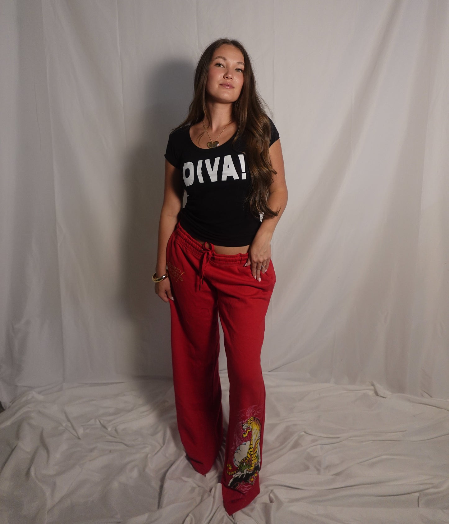 Ed Hardy Red Tiger Sweatpants