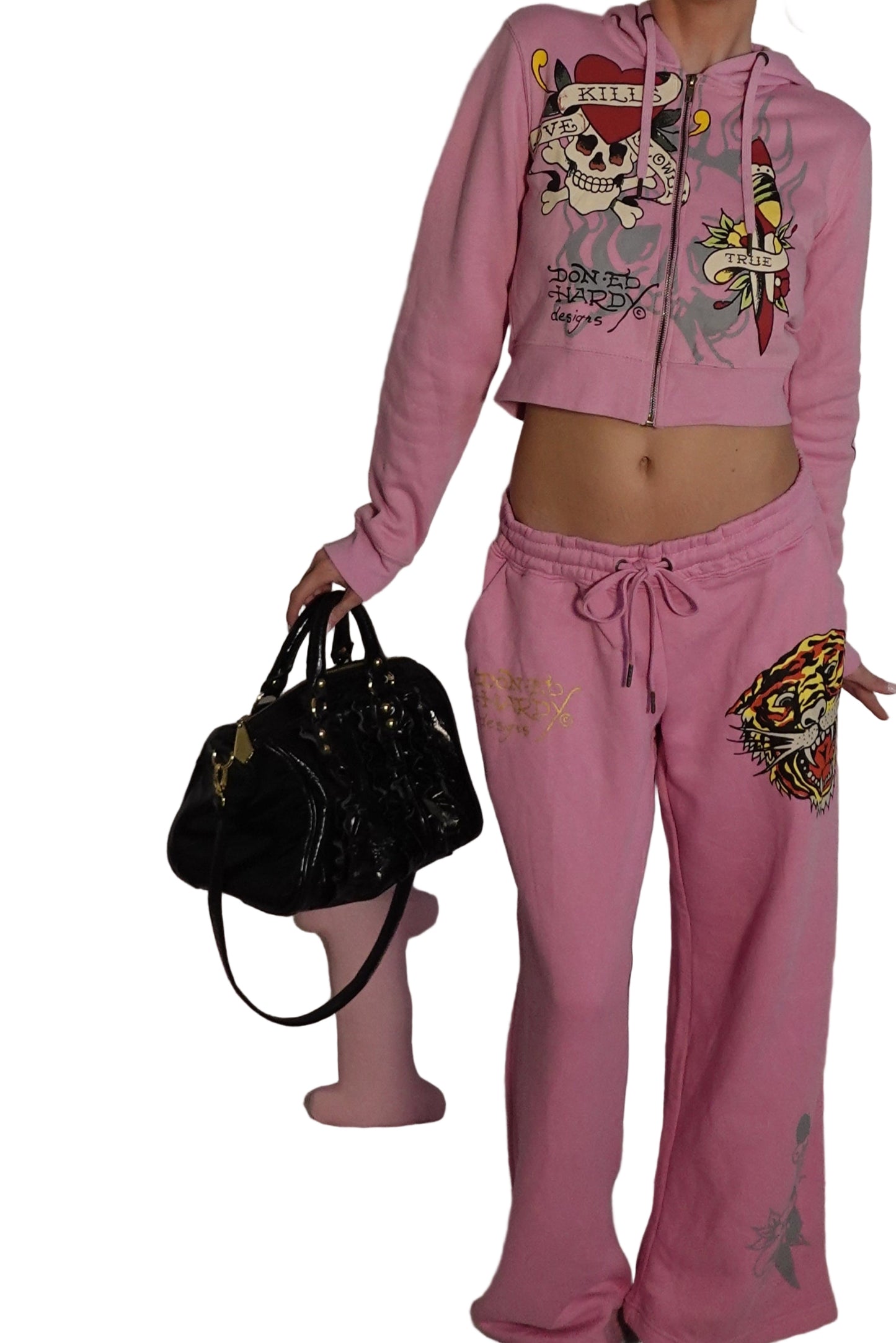 Pink Ed Hardy Set