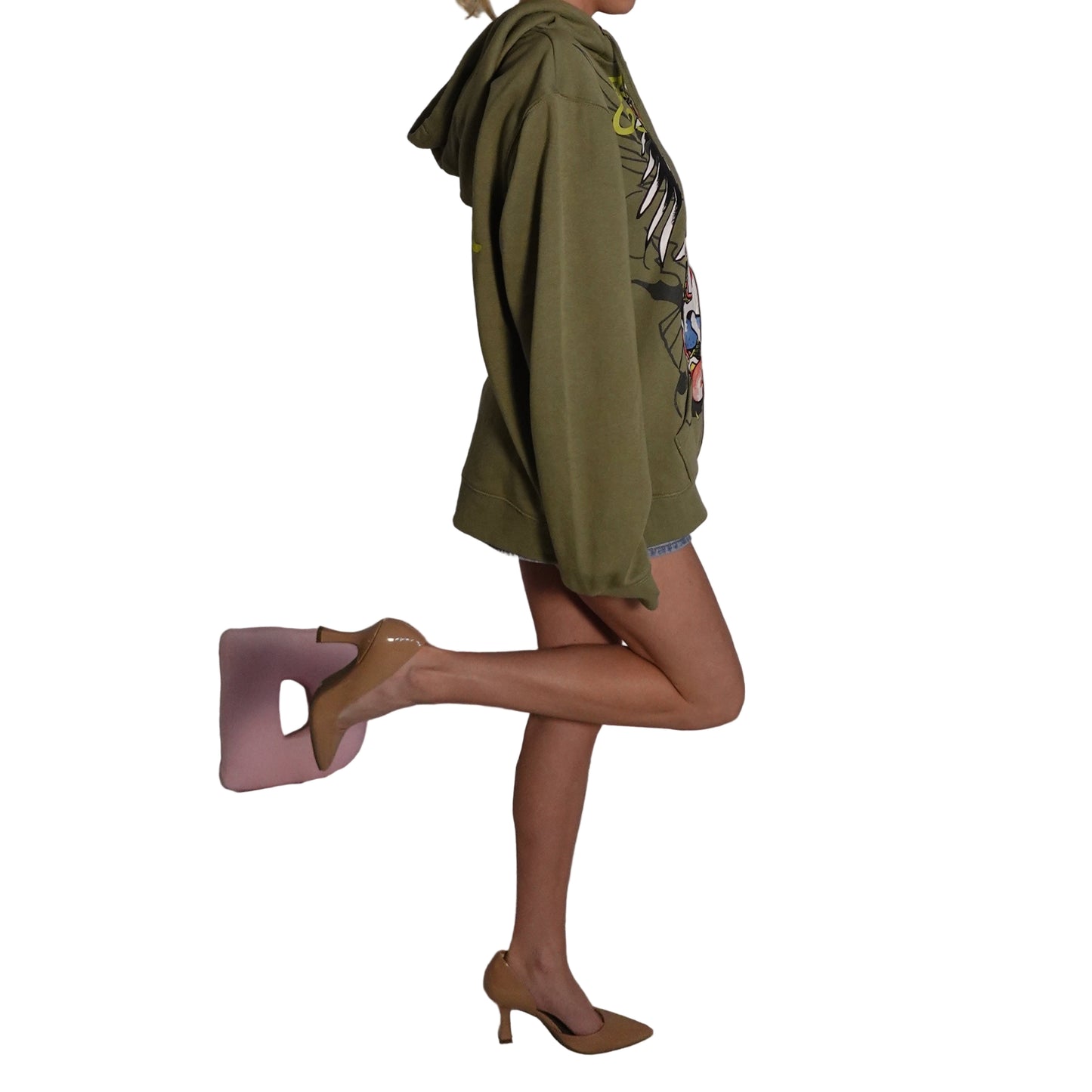 Olive Green Ed Hardy Oversized Jacket
