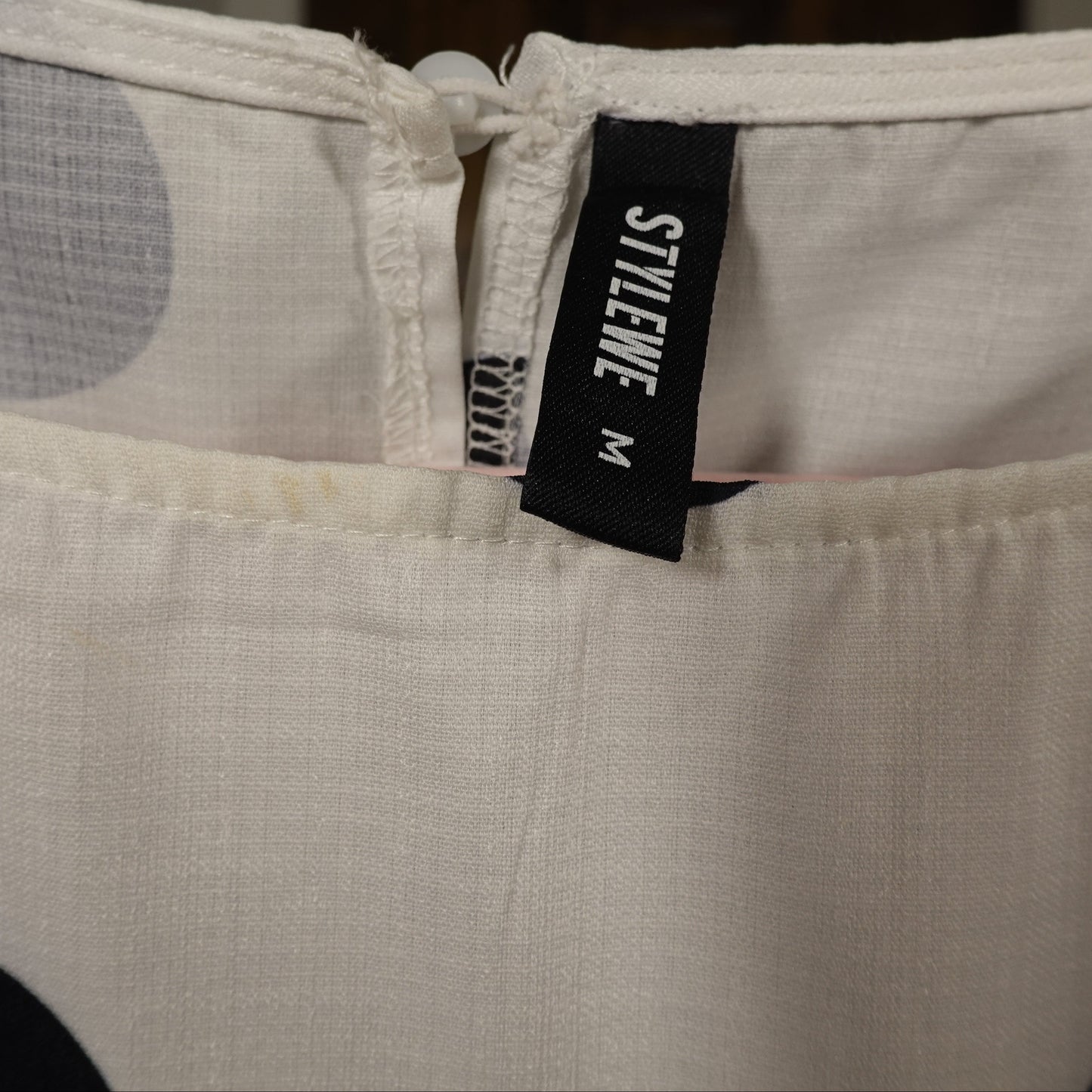 Stilene Polka Dot Maxi Dress-M