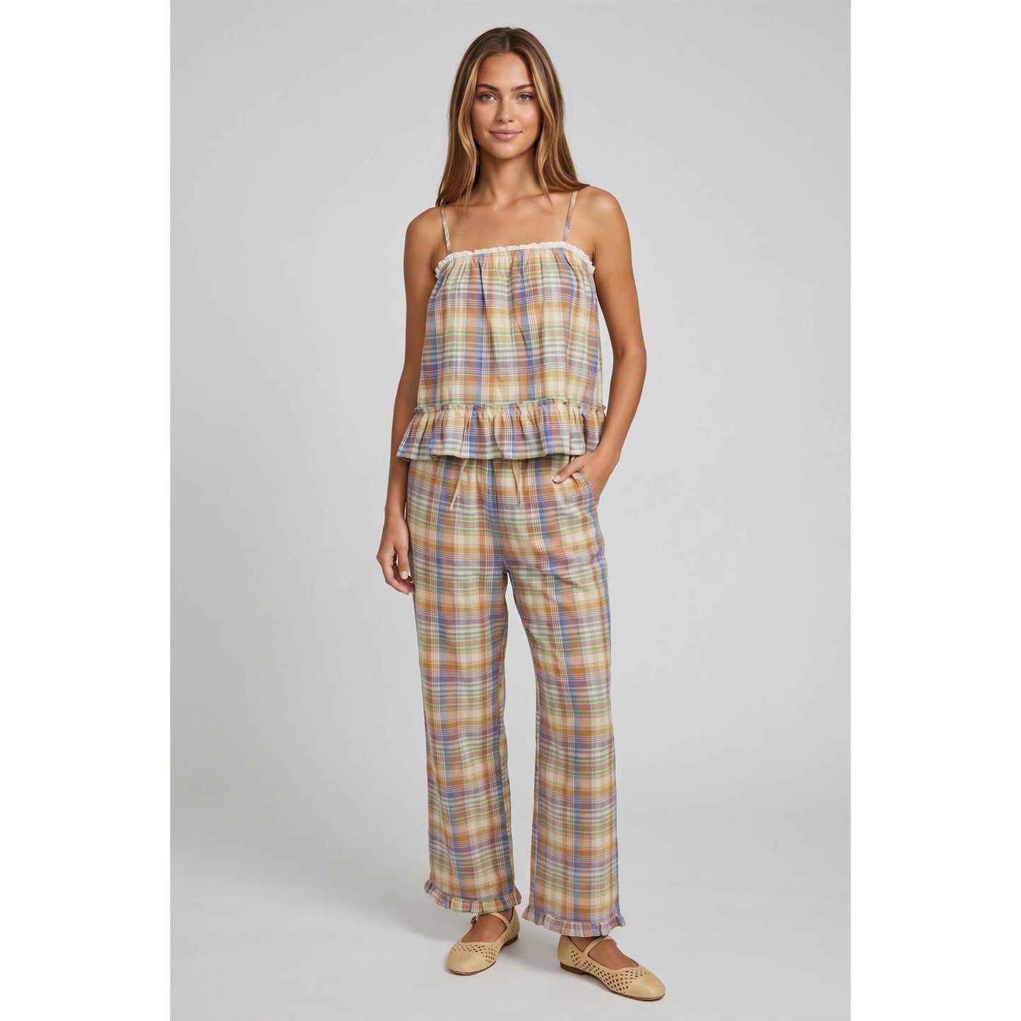 PREORDER Sunday Stroll Plaid Pants