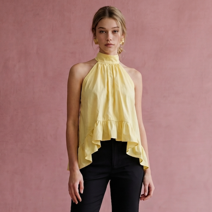 Sunshine Halter Tie Top