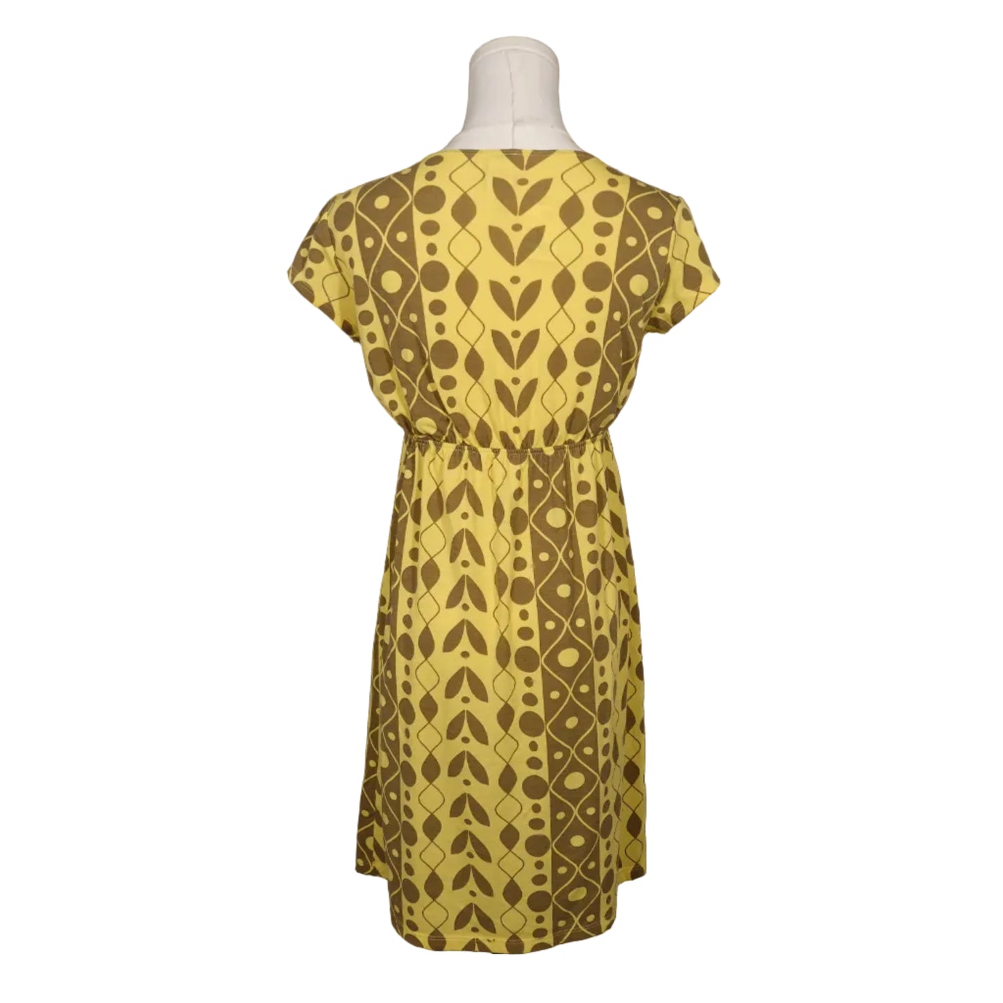 Chelsey Golden Hour Retro Midi Dress-M