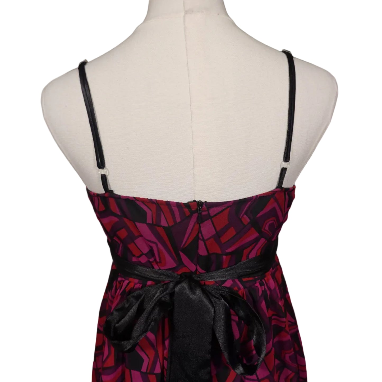 XXI Electric Muse Geometric Slip Dress-S