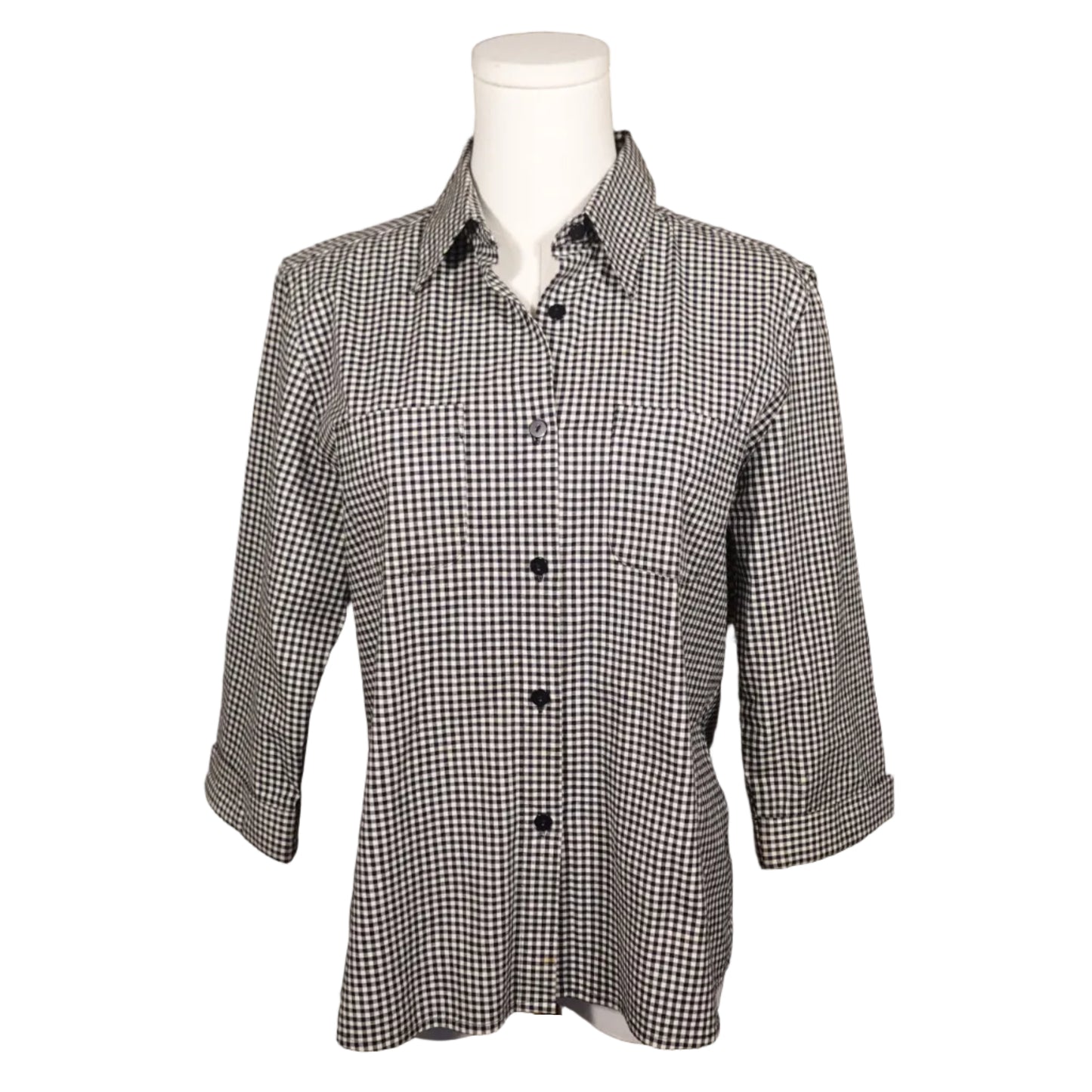 The Paris Picnic Gingham Button-Up-8