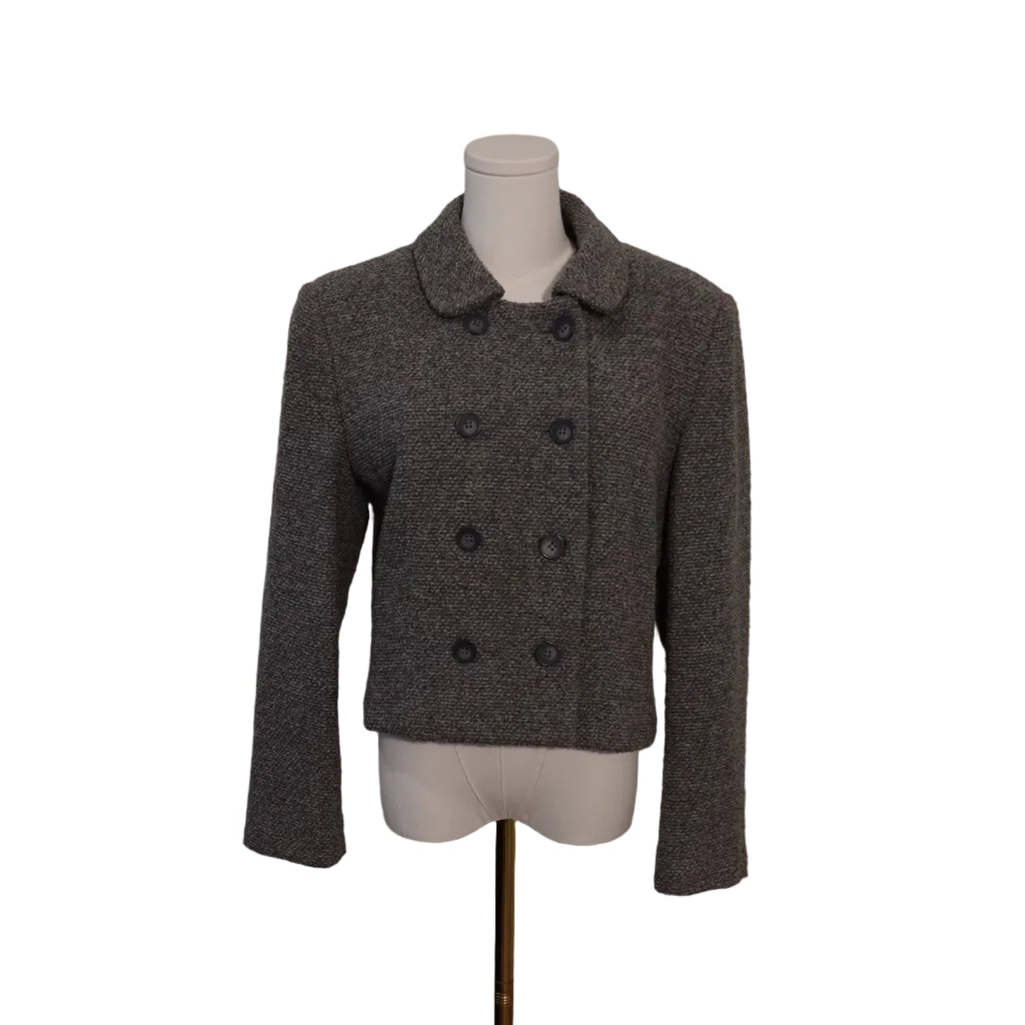 Jones New York Grey Coat-12