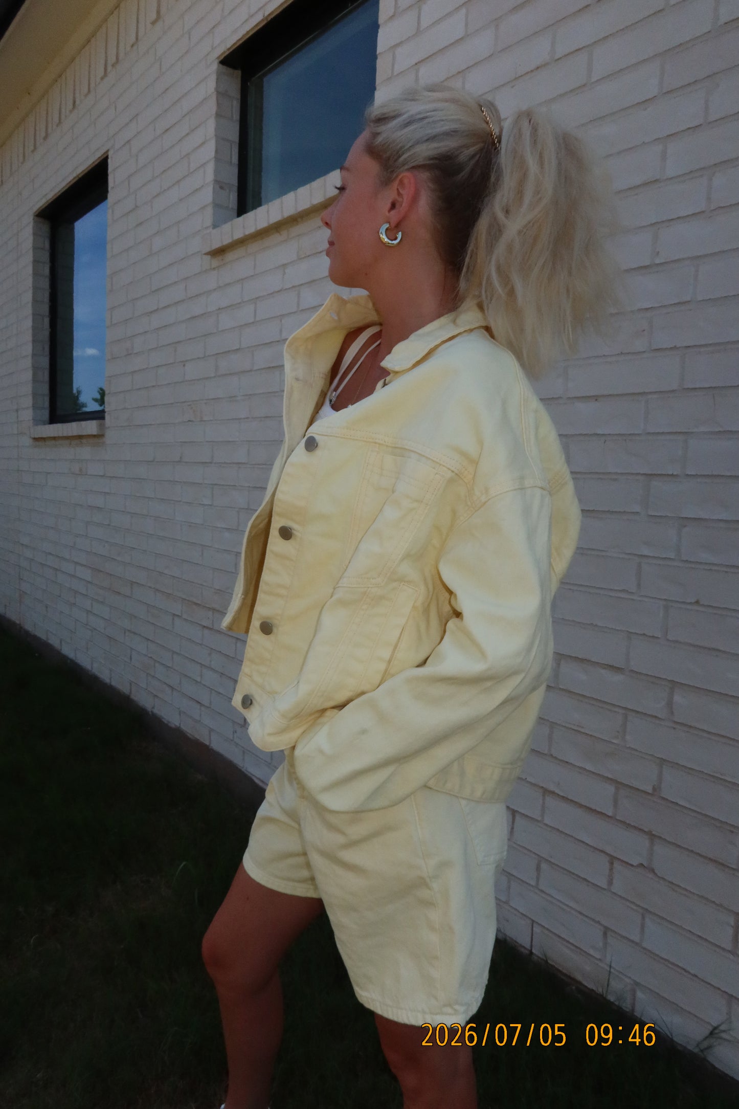 Sunshine Oversized Denim Jacket