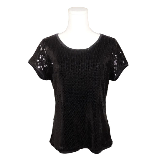 Augusta Glimmer Sequin Top-L