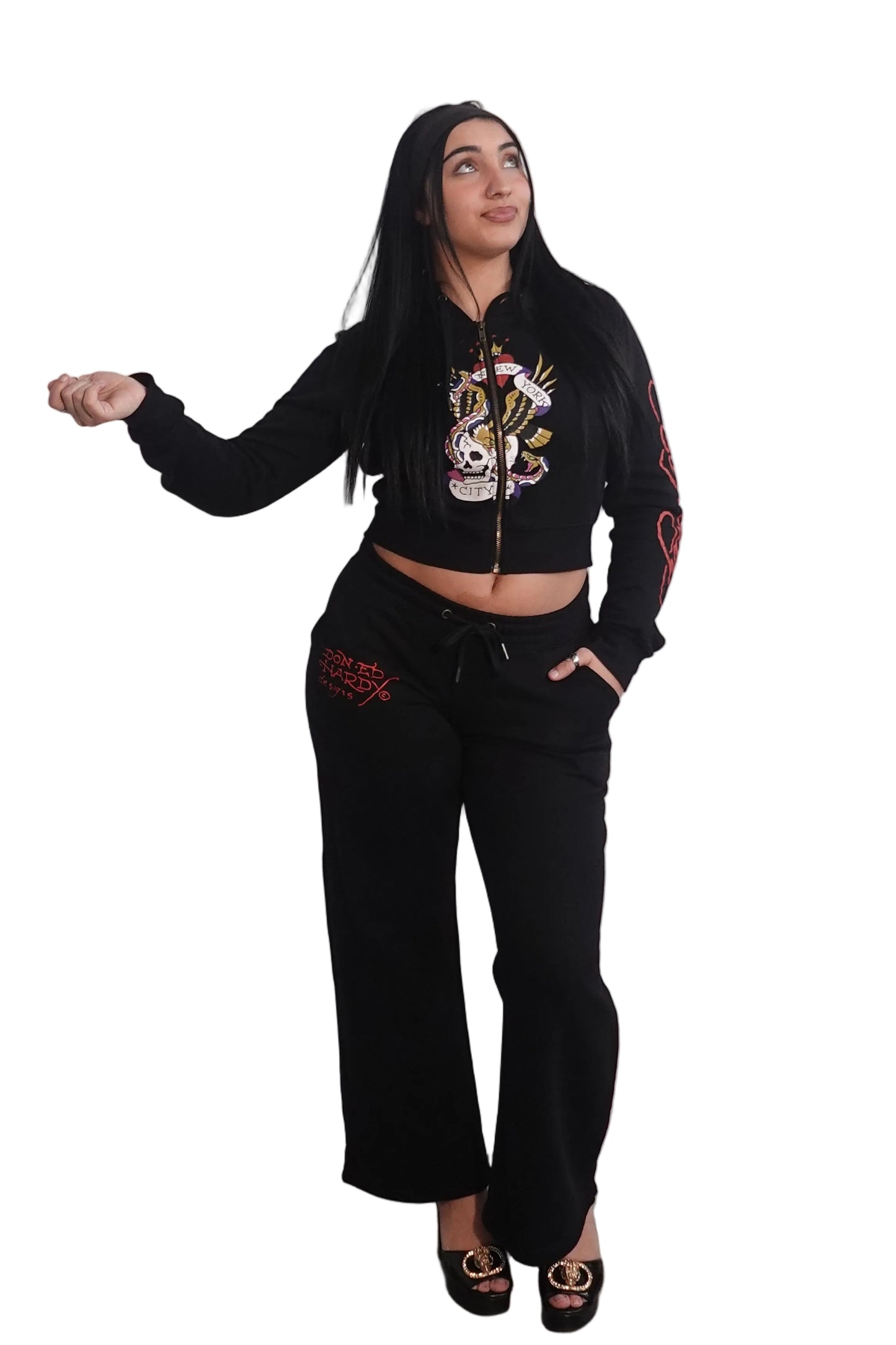 Ed Hardy Black NYC Jacket