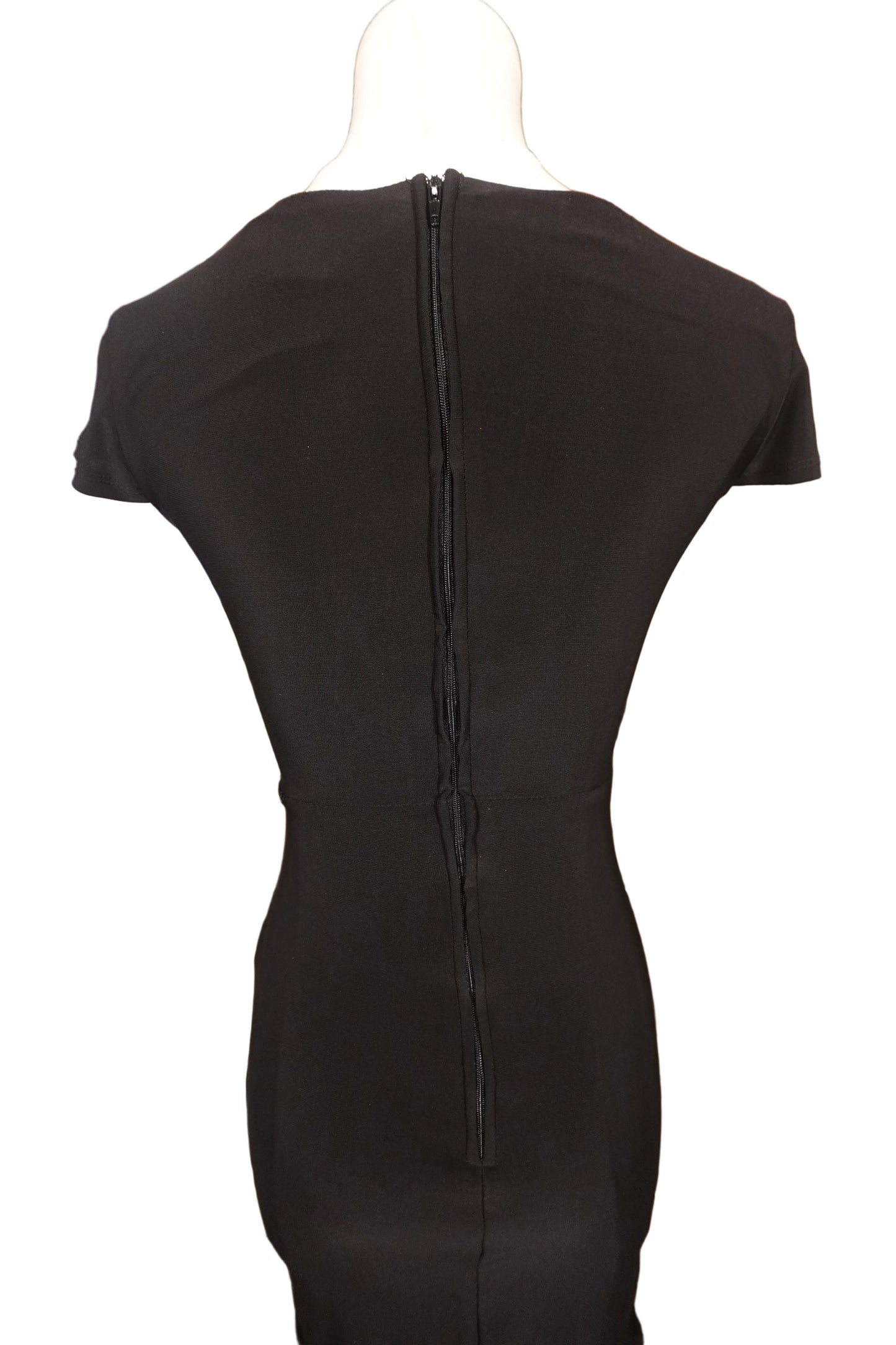 B. Darlin Black Cutout Bodycon Dress (XXS)