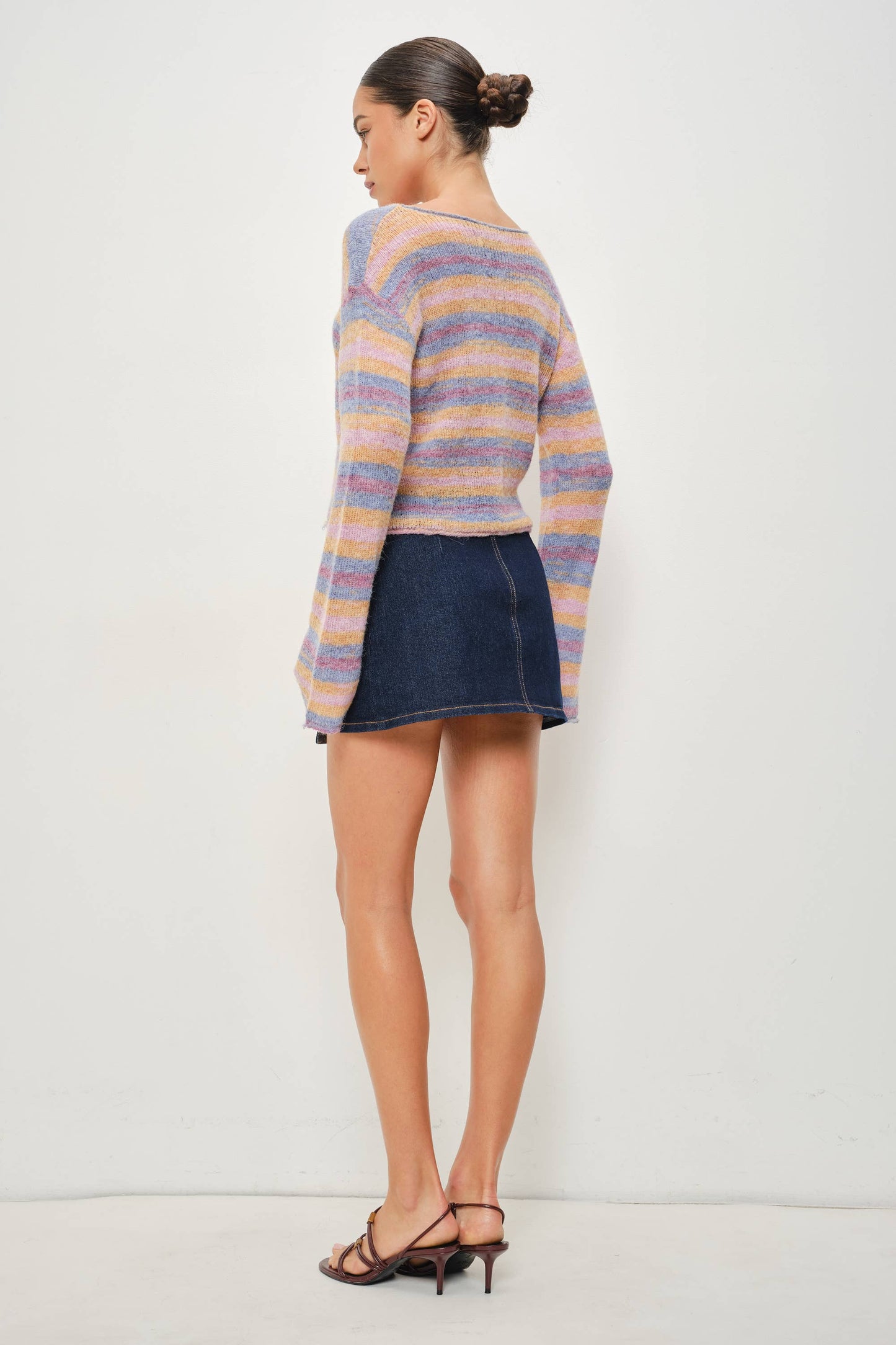 PREORDER Dreamgirl Striped Sweater