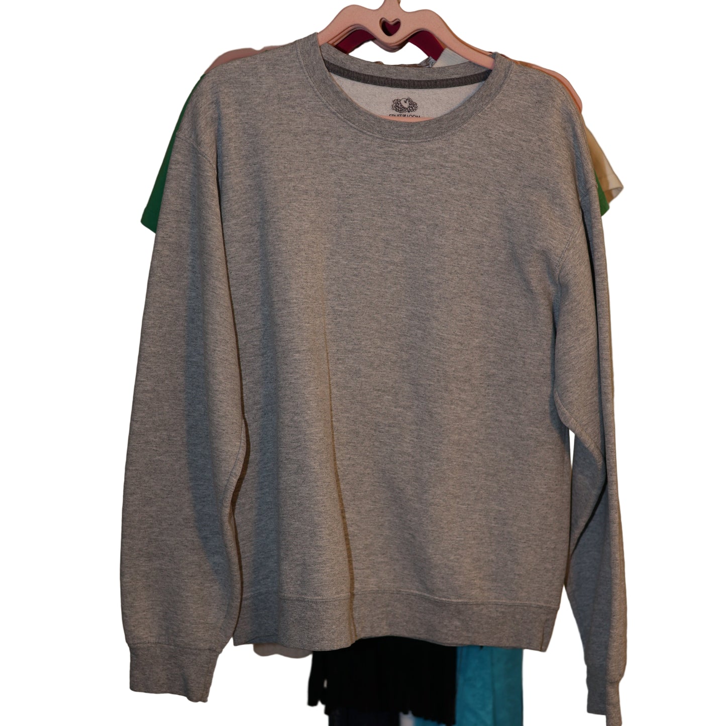 Basic Grey Sweatshirt-M