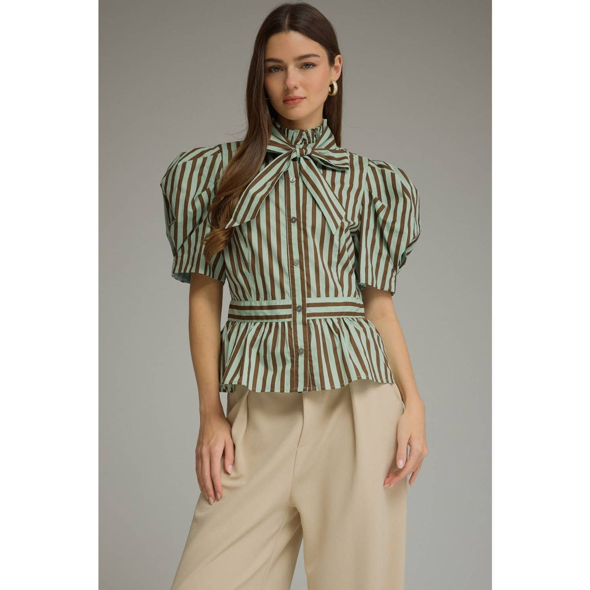 The Pistachio Club Blouse