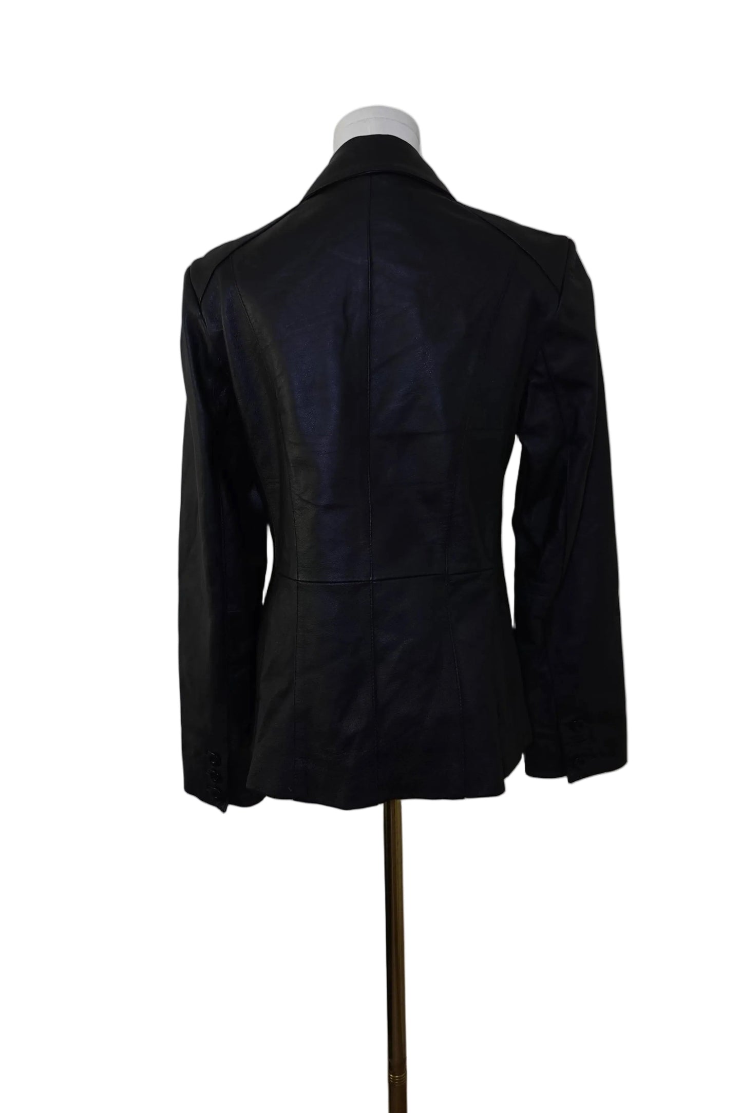 Vintage East 5th Genuine Leather Blazer-S