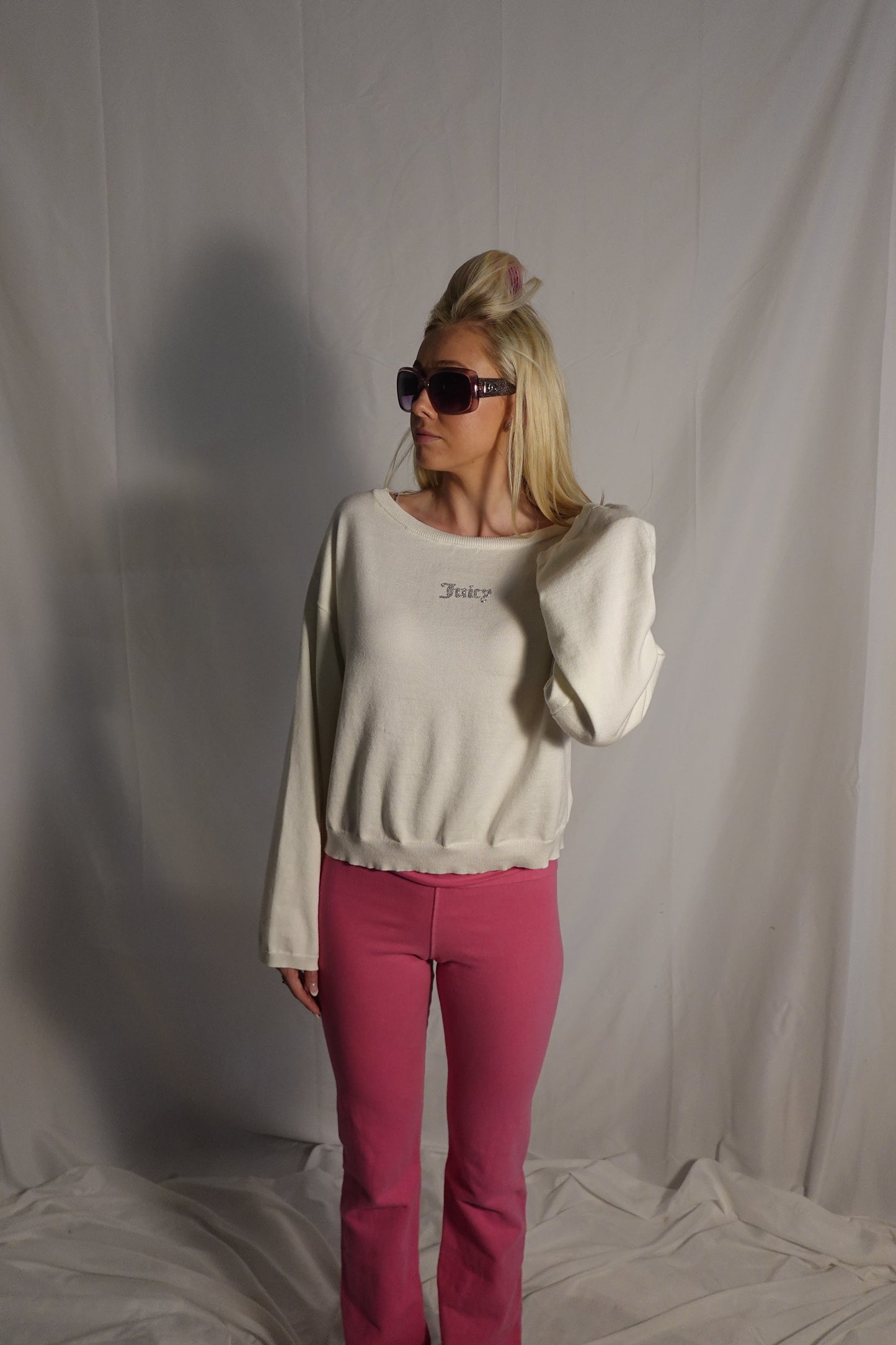 White Juicy Sweater