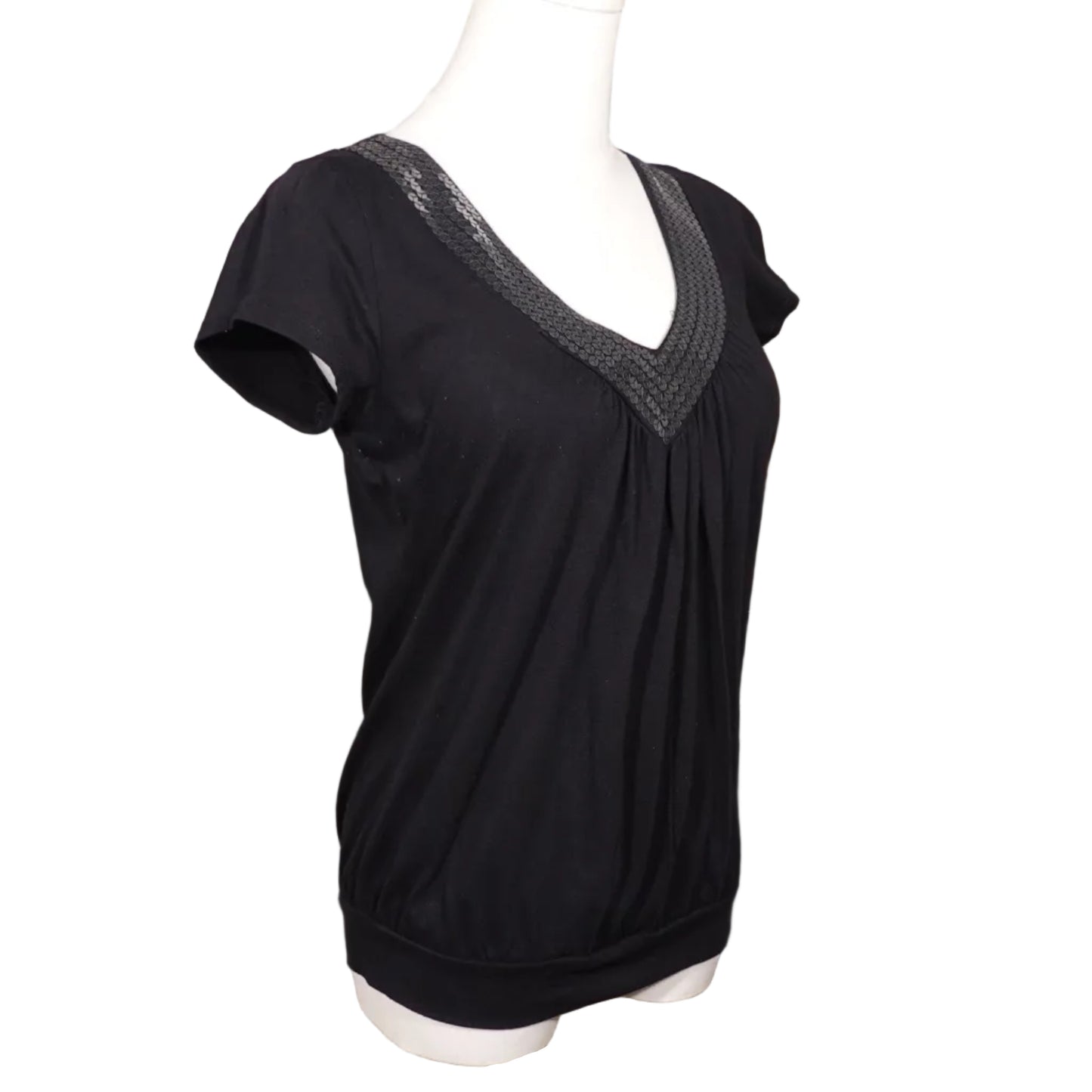 Sequins Glam Top-M