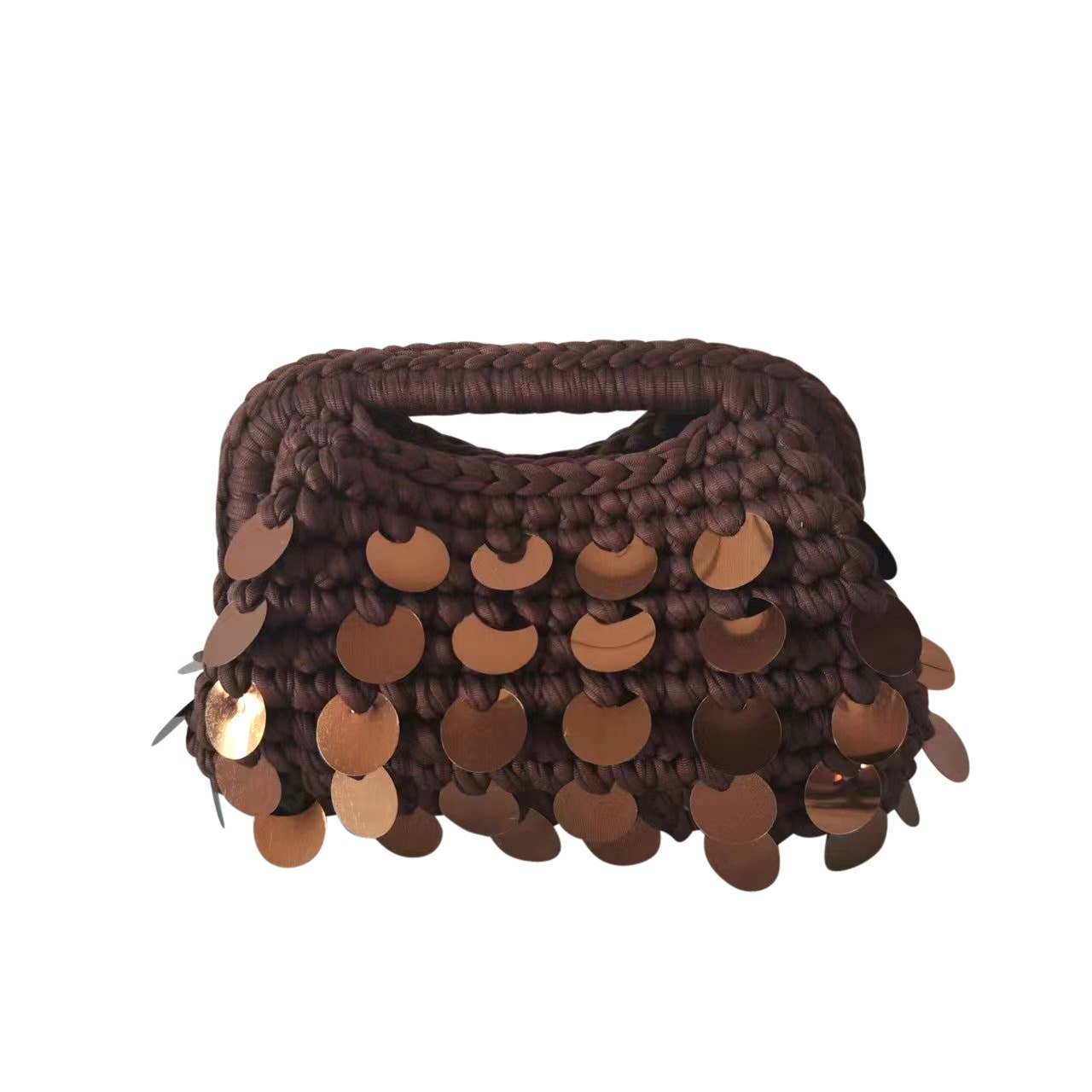 PREORDER Tropez Woven Bag - Brown