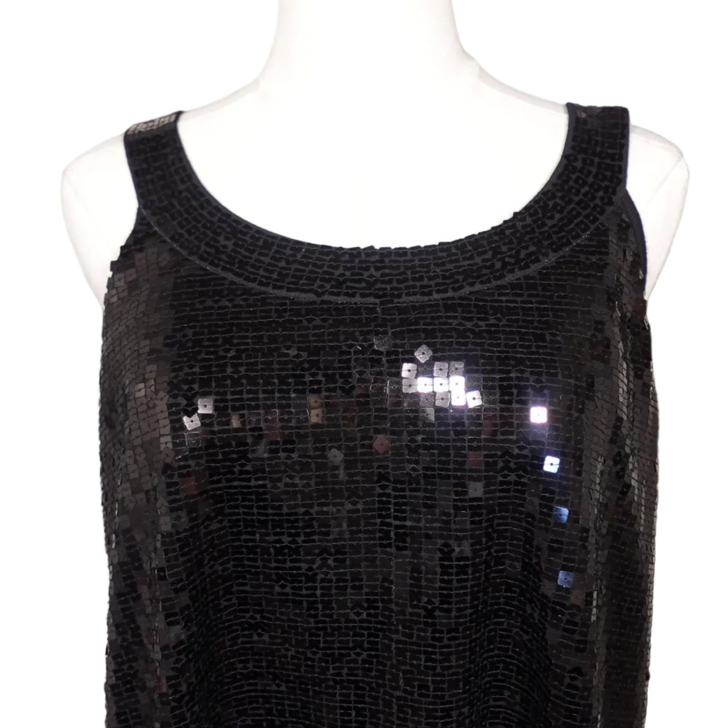 Midnight Disco Sequin Tank (XL)