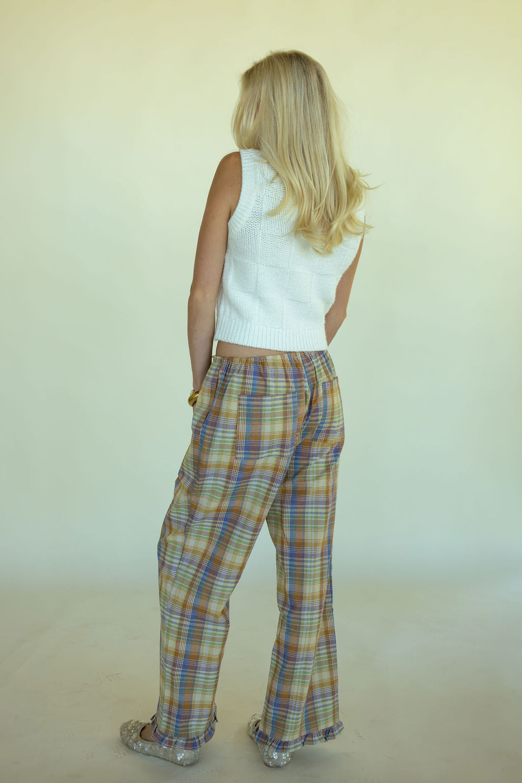 Sunday Stroll Plaid Pants