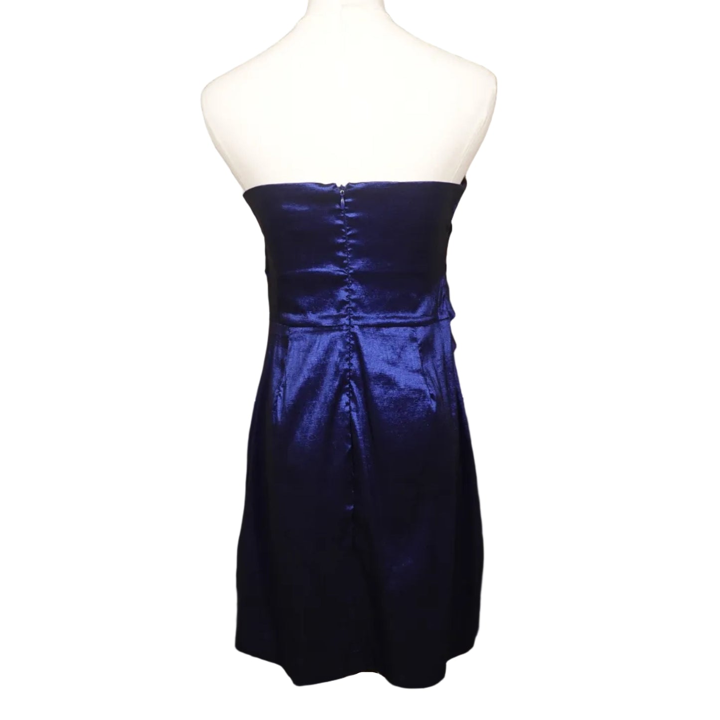 Navy Noir Mini Dress-2