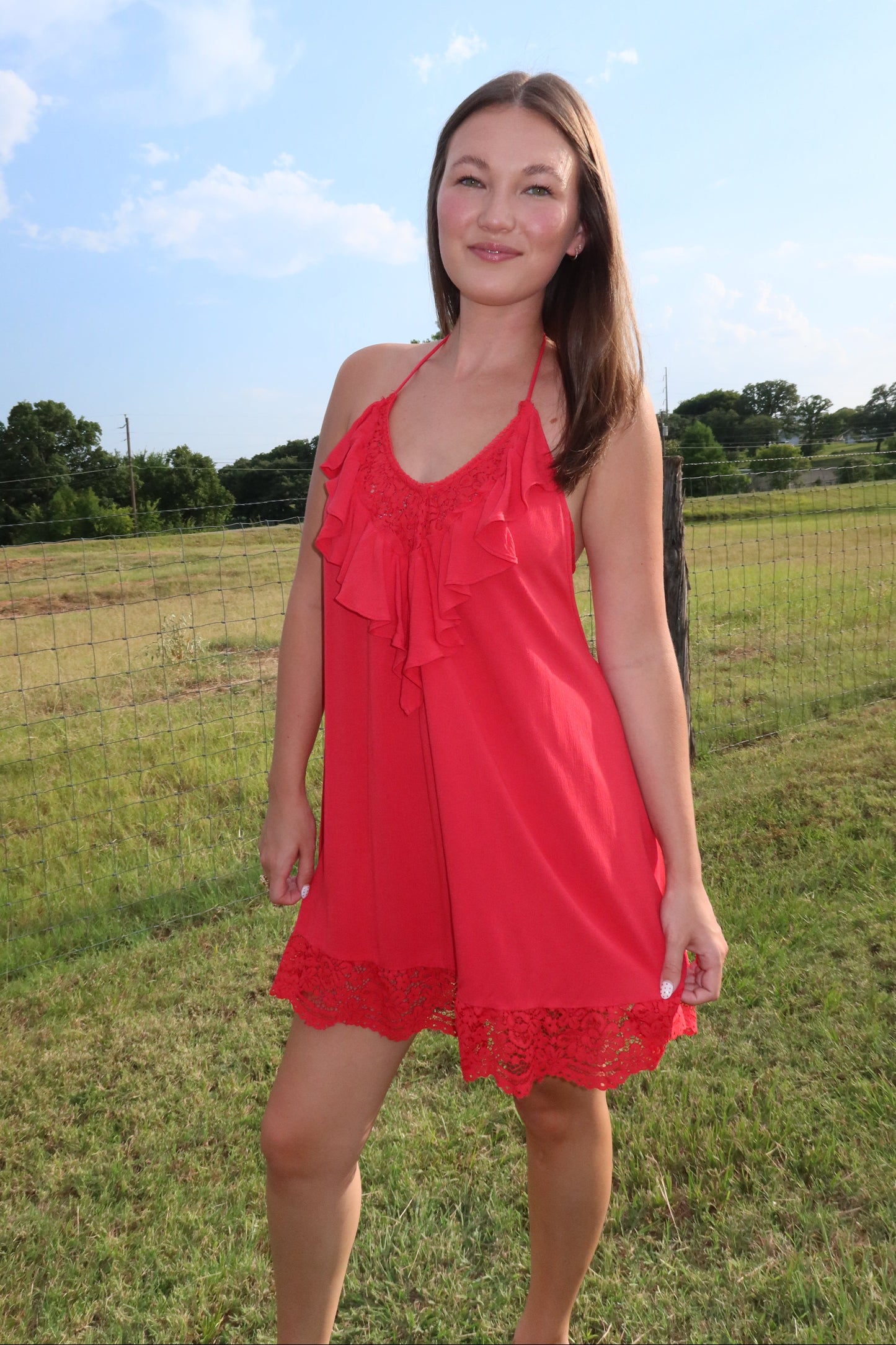 Scarlet Sunset Dress