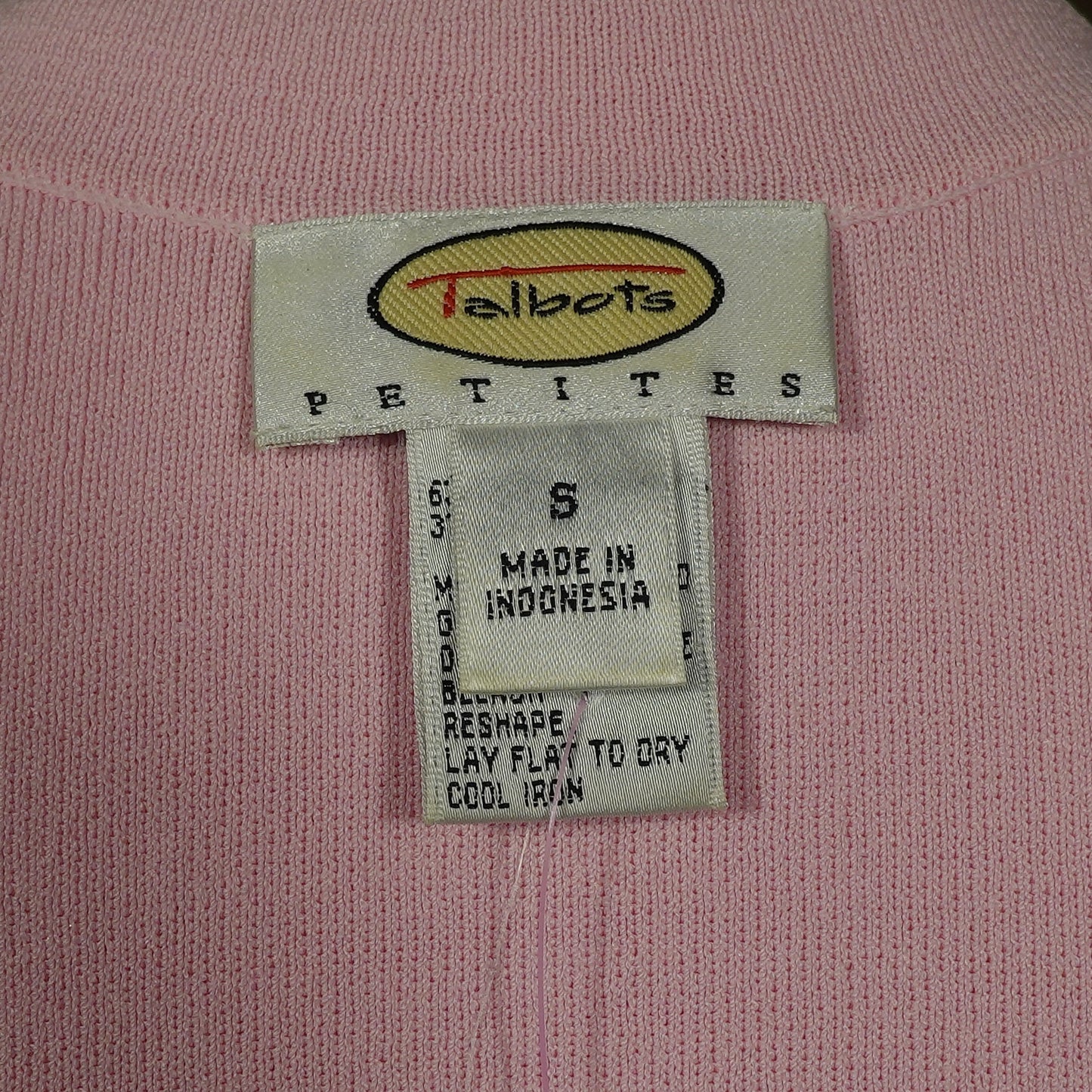 Talbots Bubble Gum Pink Soft Knit Tee (S)