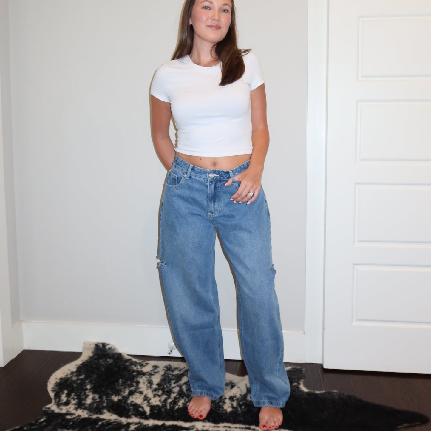 West End Barrel Jeans