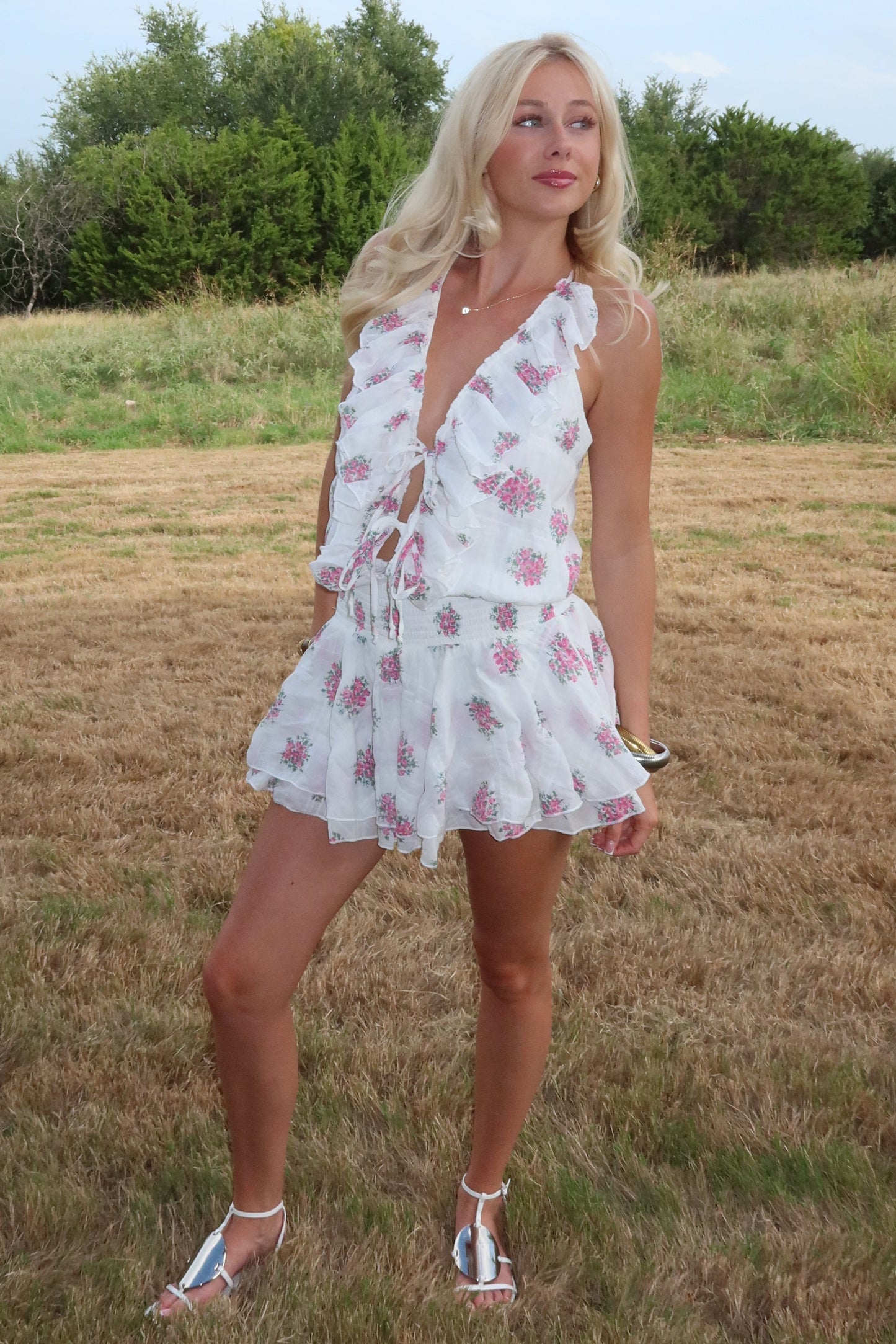 Wildflower Whimsy Romper