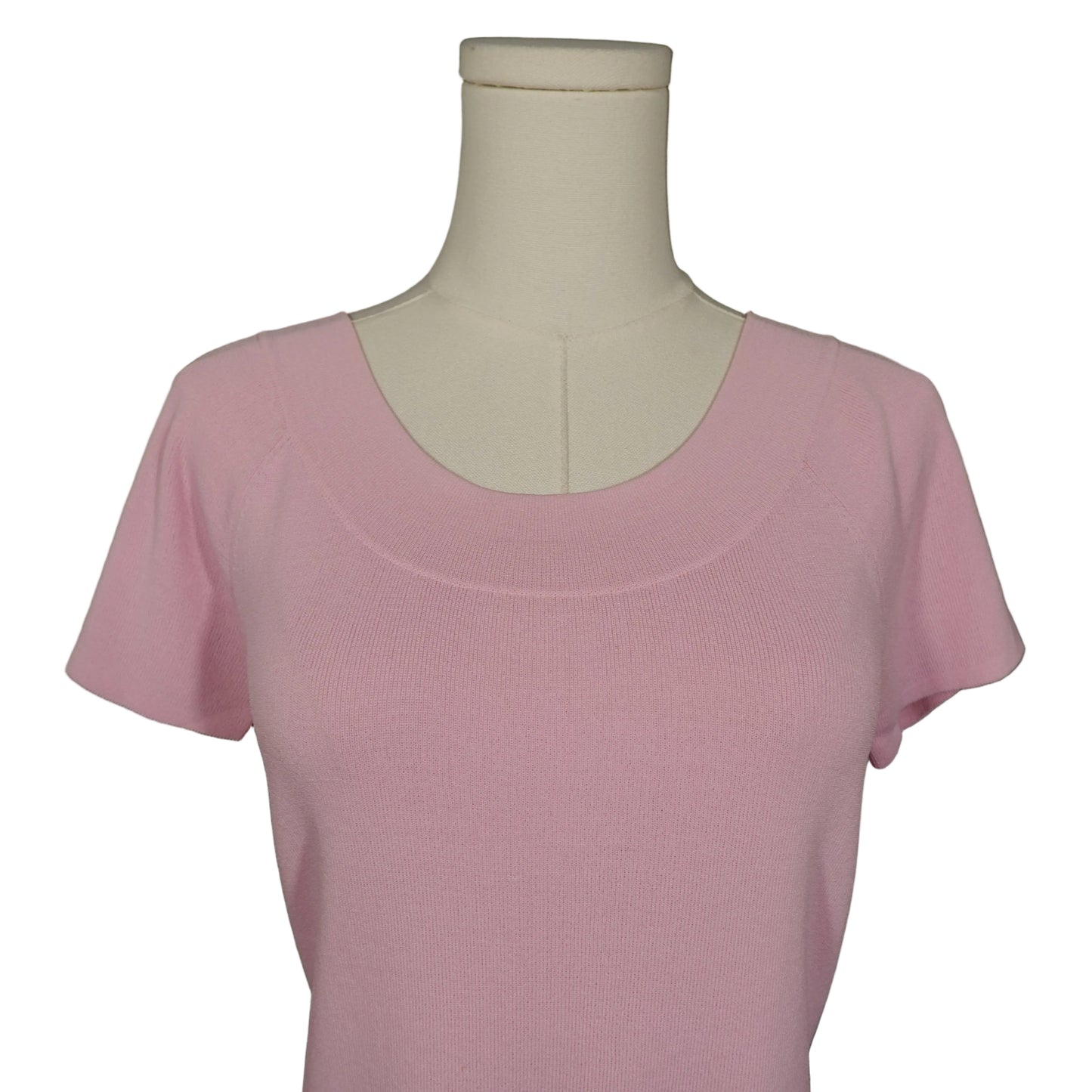 Talbots Bubble Gum Pink Soft Knit Tee (S)
