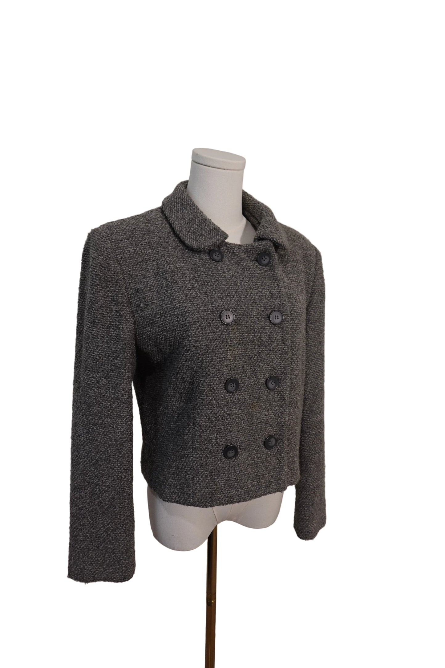 Jones New York Grey Coat-12