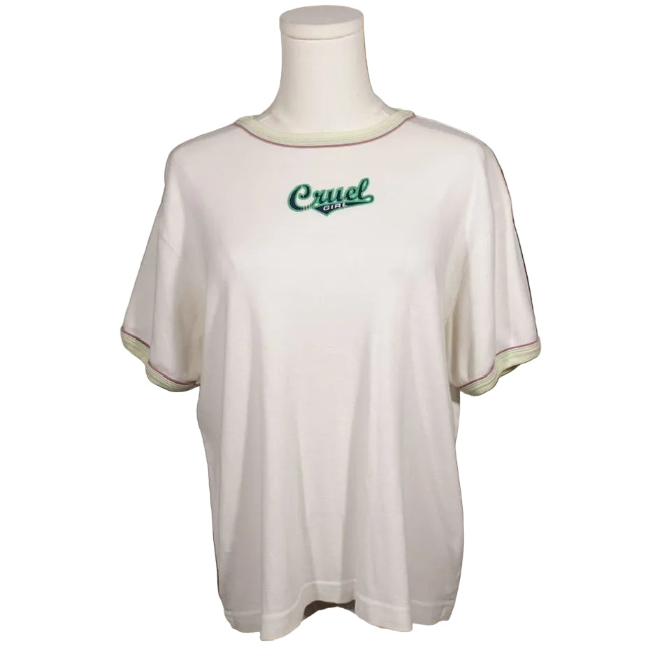 Cruel Girl Ringer Tee-XL