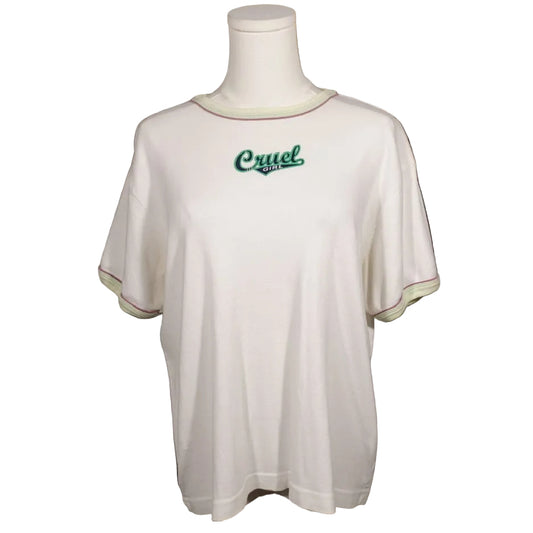 Cruel Girl Ringer Tee-XL