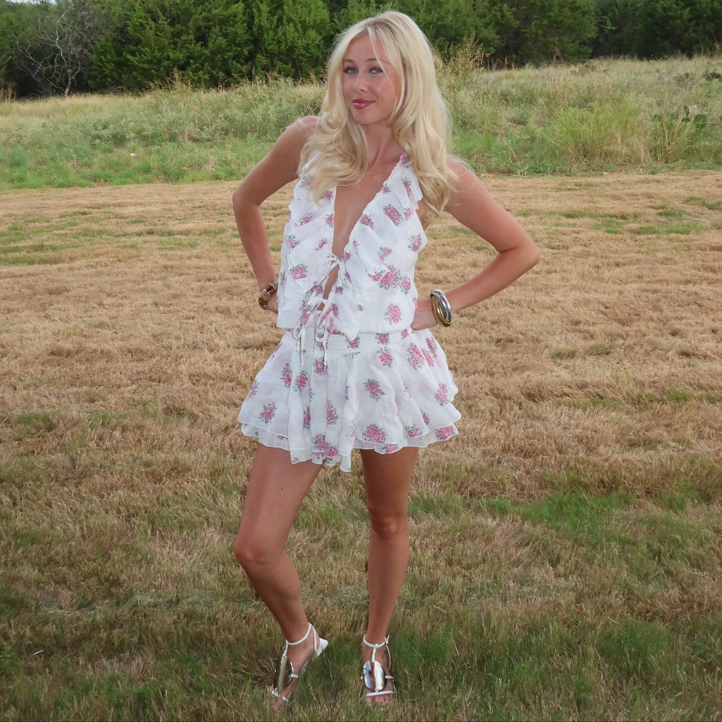 Wildflower Whimsy Romper
